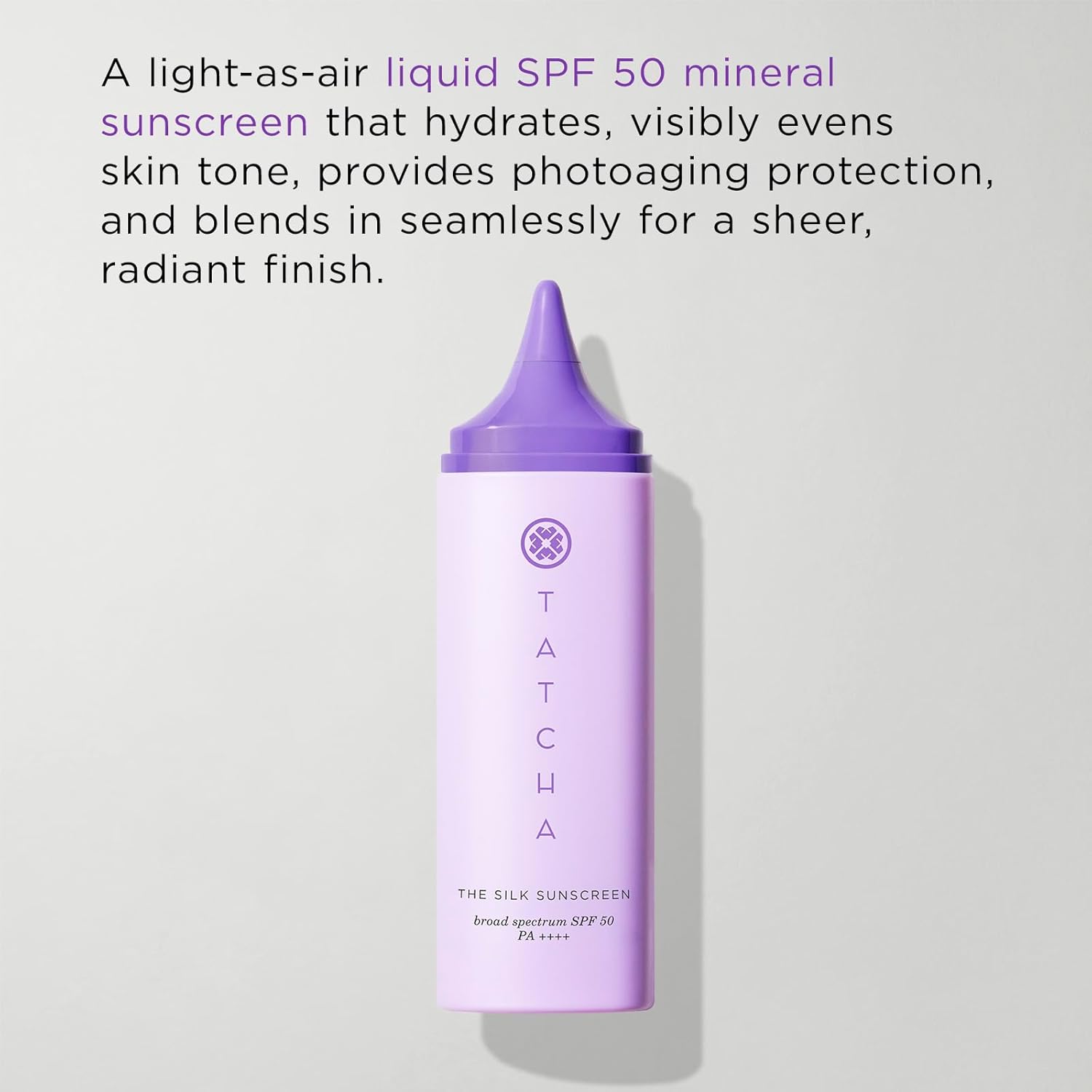 ครีมกันแดด The Silk Sunscreen | Broad Spectrum SPF 50 PA ครีมกันแดดเนื้อบางเบา