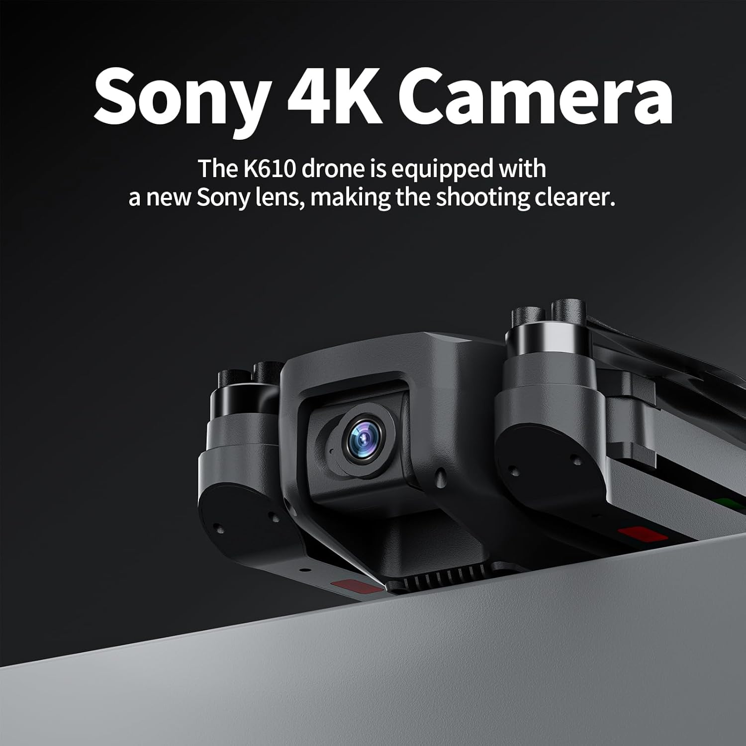 K610 GPS Drone with Camera for Adults 4K IMX SENS Camera SD Card 4k Drones for Adults, AIdrone Auto Return Home, Under 250g, GPS Drones for Beginners Brushless Drone 4k, RC Drone Follow Me Long Range · v4