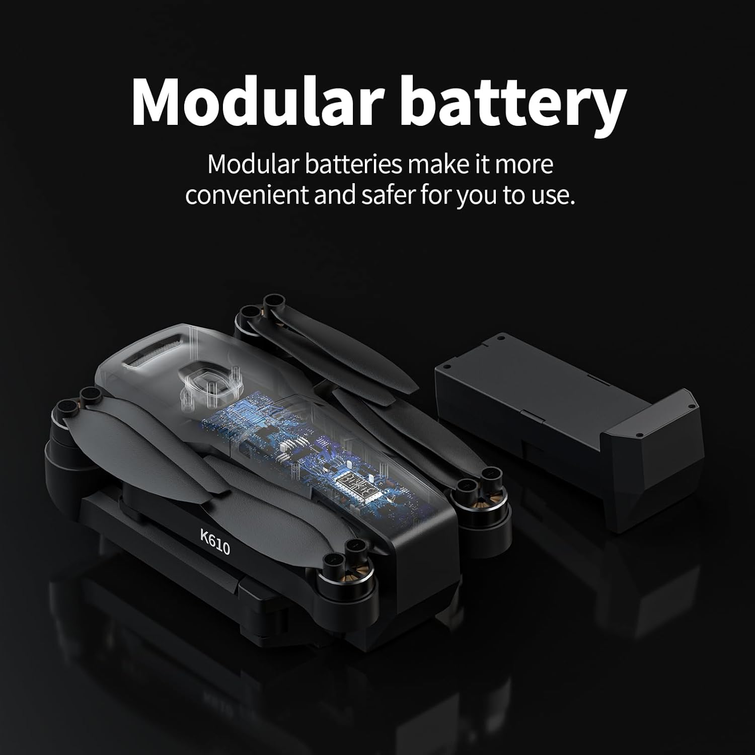 K610 GPS Drone with Camera for Adults 4K IMX SENS Camera SD Card 4k Drones for Adults, AIdrone Auto Return Home, Under 250g, GPS Drones for Beginners Brushless Drone 4k, RC Drone Follow Me Long Range · v4