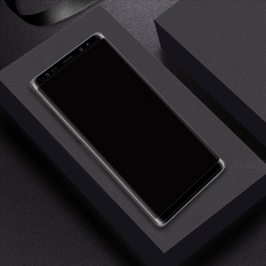 Protecteur d'écran pour Galaxy S9 Plus, lot de 3 protecteurs d'écran en verre trempé pour Galaxy S9 Plus, installation facile, film de protection d'écran en verre trempé 3D d'une dureté 9H pour Samsung Galaxy S9 Plus【Lot de 3】