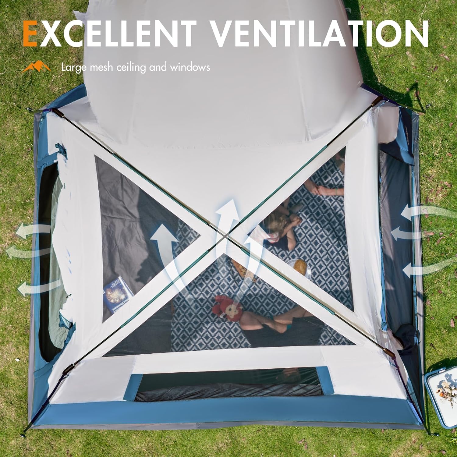 PORTAL 5-Person SUV Tent with Porch, 2-in-1 Car Camping Tent, Water-Resistant  Windproof, Trunk Tent with 2 Doors for Travel amp; Outdoor Adventures · v7