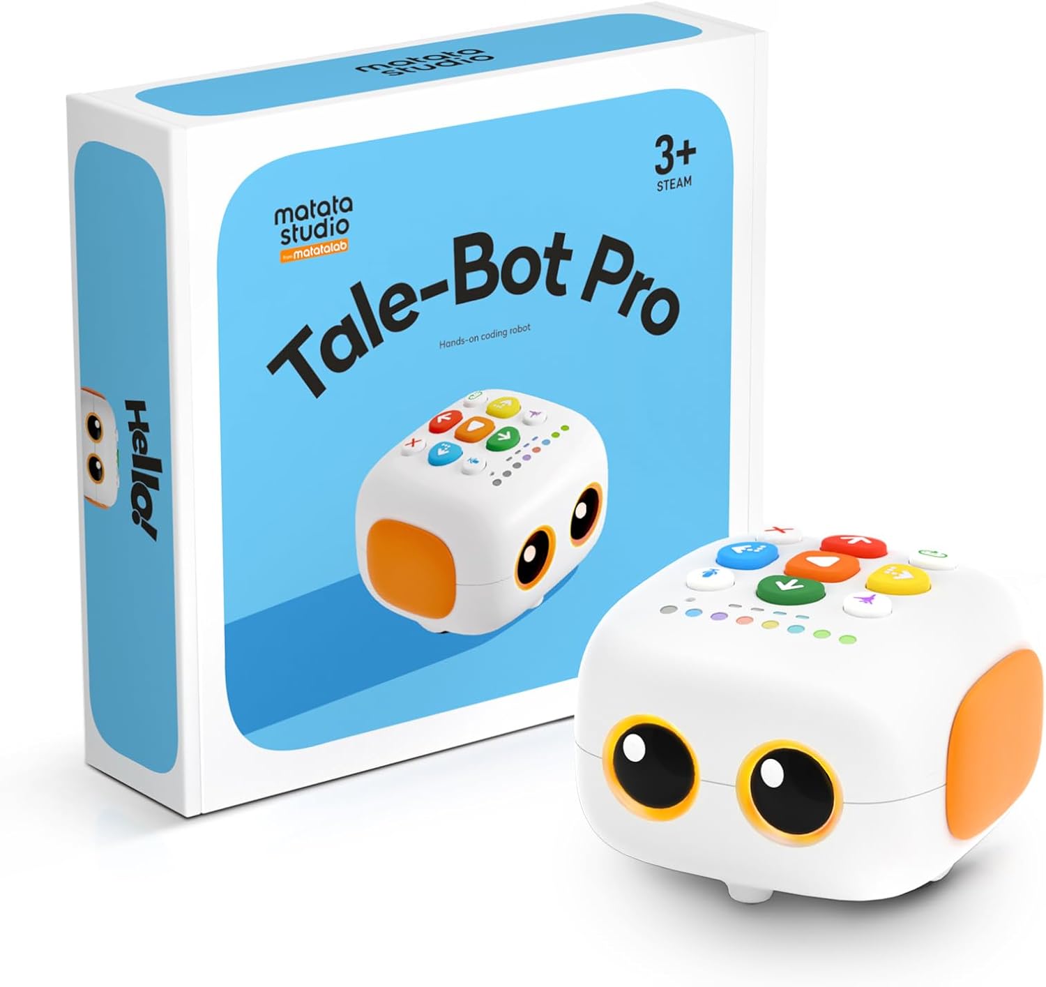 Upgraded Talebot Pro Coding Robot for Kids Aged 3-5, Education  Learning Toys for Toddlers to Learn Early Programming, Screen-Free STEM Robotics for Classroom Pre-k Homeschool · v3