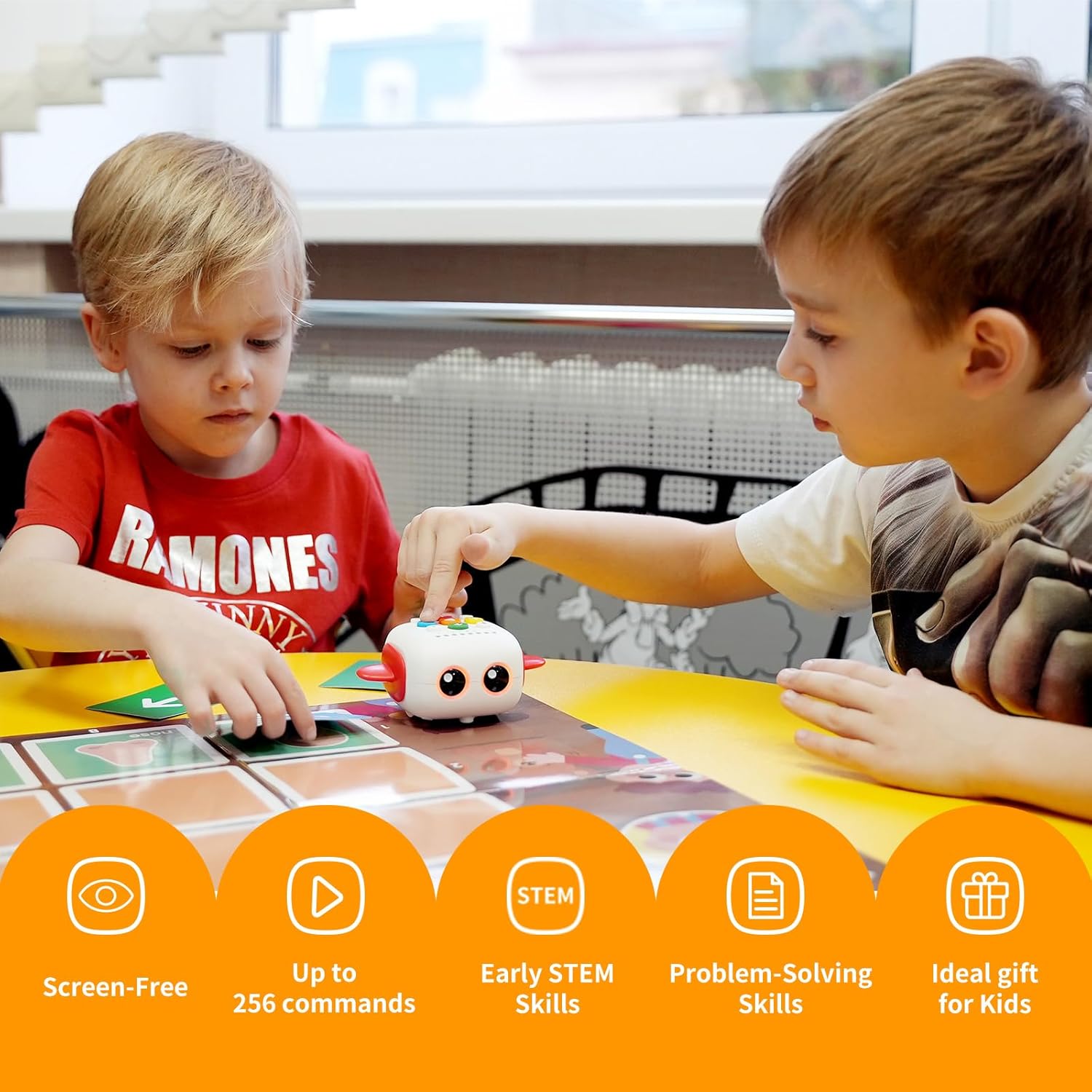 Upgraded Talebot Pro Coding Robot for Kids Aged 3-5, Education  Learning Toys for Toddlers to Learn Early Programming, Screen-Free STEM Robotics for Classroom Pre-k Homeschool · v3