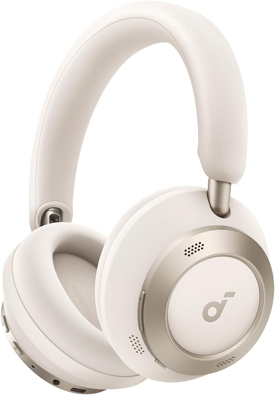 Soundcore Space One Pro จาก Anker หูฟังตัดเสียงรบกวนแบบปรับได้ที่ควบคุมด้วยไมโครโฟน 6 ตัว ดีไซน์พับได้พิเศษ เสียงไม่สูญเสียคุณภาพระดับ 60H ชาร์จเร็วเป็นพิเศษ เสียงไร้สายความละเอียดสูง สวมใส่สบาย
