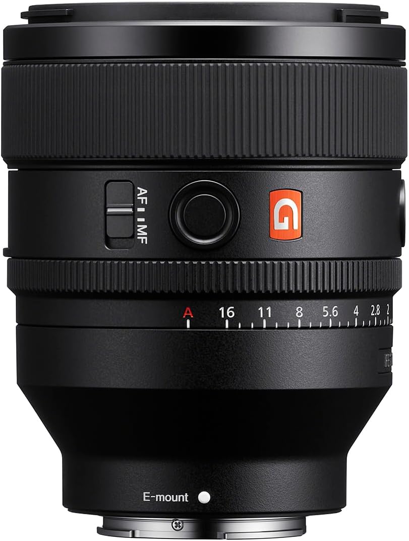 عدسة Sony FE 50mm f/1.2 G Master، حزمة مع مجموعة مرشح Digital Essentials مقاس 72 مم وغطاء عدسة مقاس 19x19