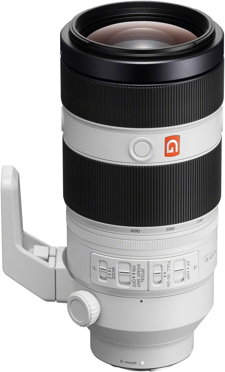 Sony FE 100-400mm f/4.5-5.6 GM OSS Lens, Black, Bundle with 77mm Digital Essentials Filter Kit and 19x19 Lens Wrap · v6