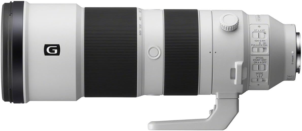Sony FE 200-600mm f/5.6-6.3 G OSS Lens, Black, Bundle with 95mm Digital Essentials Filter Kit and 19x19 Lens Wrap · v9