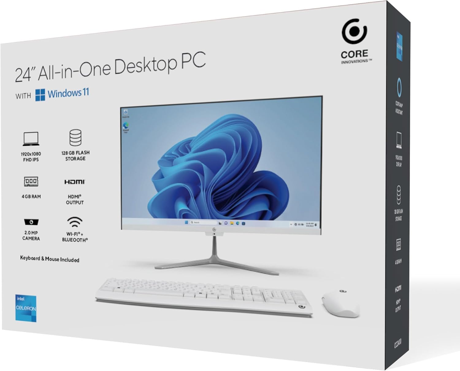 Core Innovations 24 All-in-One Desktop PC with Windows 11 · v8