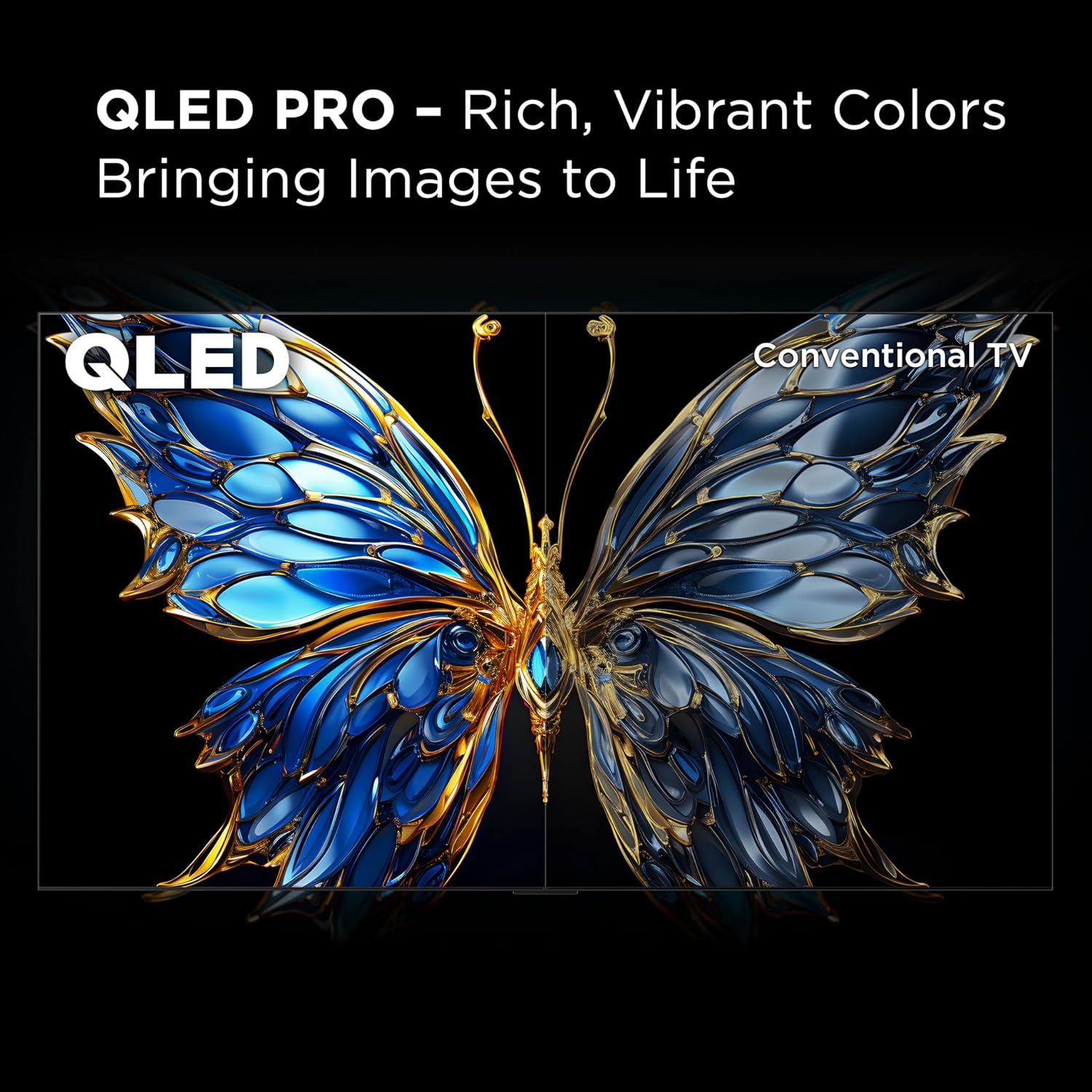 TCL 85-Inch Q65 QLED 4K UHD Smart TV with Google TV (85Q651G, 2024 Model) Dolby Vision, Dolby Atmos, HDR Pro , Game Accelerator Enhanced Gaming, Voice Remote, Works with Alexa, Streaming Television · v6