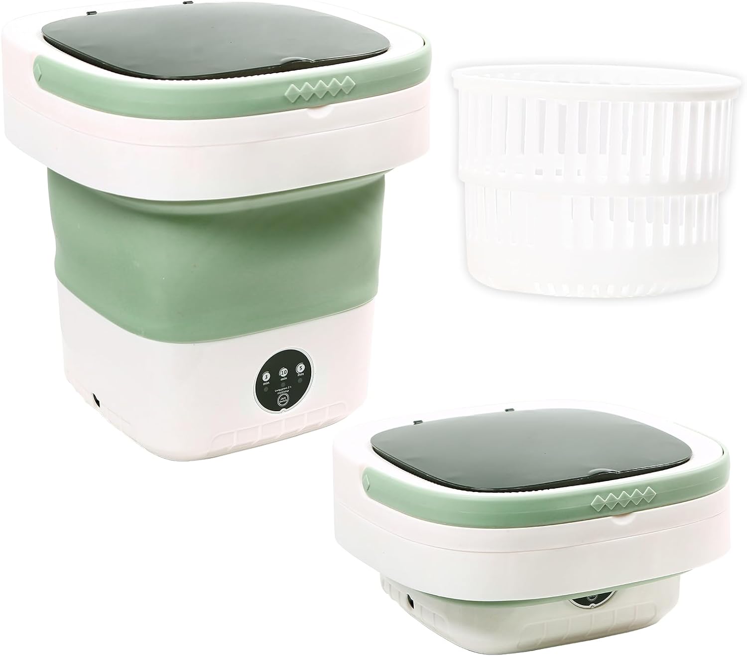 Mini Portable Washing Machine, High Capacity with 3 Modes Deep Cleaning, Foldable Washing Machine for Underwear or Small Items