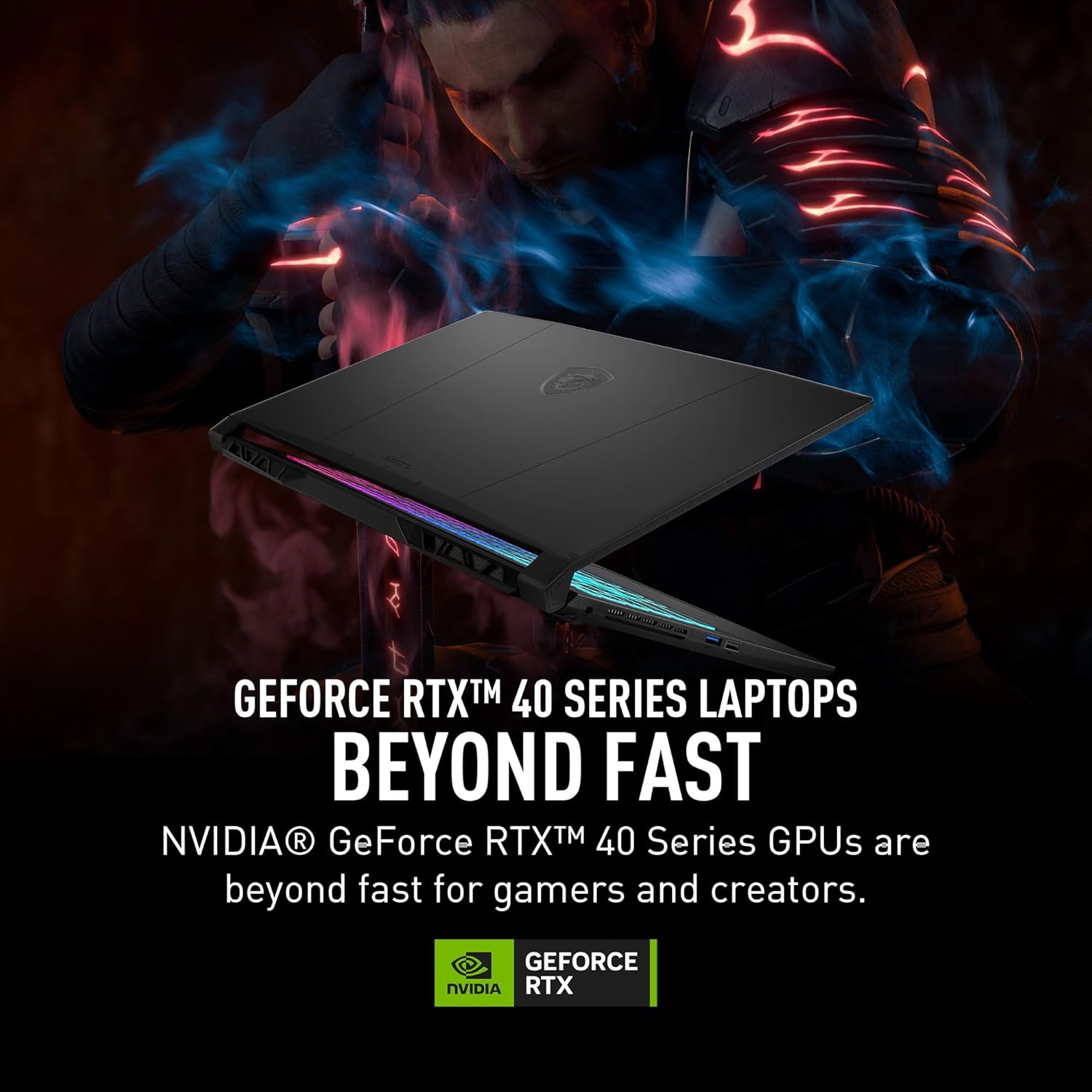 MSI Katana A17 AI 17.3” 240Hz QHD Gaming Laptop: Ryzen 9-8945HS, NVIDIA Geforce RTX 4070, 64GB DDR5, 2TB NVMe SSD, Cooler Boost 5, Win 11: Black B8VG-879US · v3