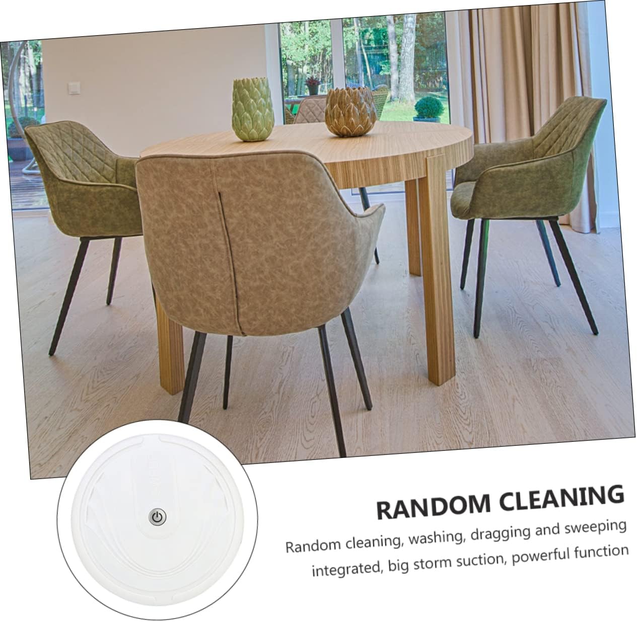 BESTOYARD 1pc Cleaning Toys Automatic Robot Sweeping Robot Floor Hair Cleaning Machine Vacuum Cleaning Machine Intelligent Sweeping Machine Robot Cleaner Home Use Intelligent Cleaner · v8