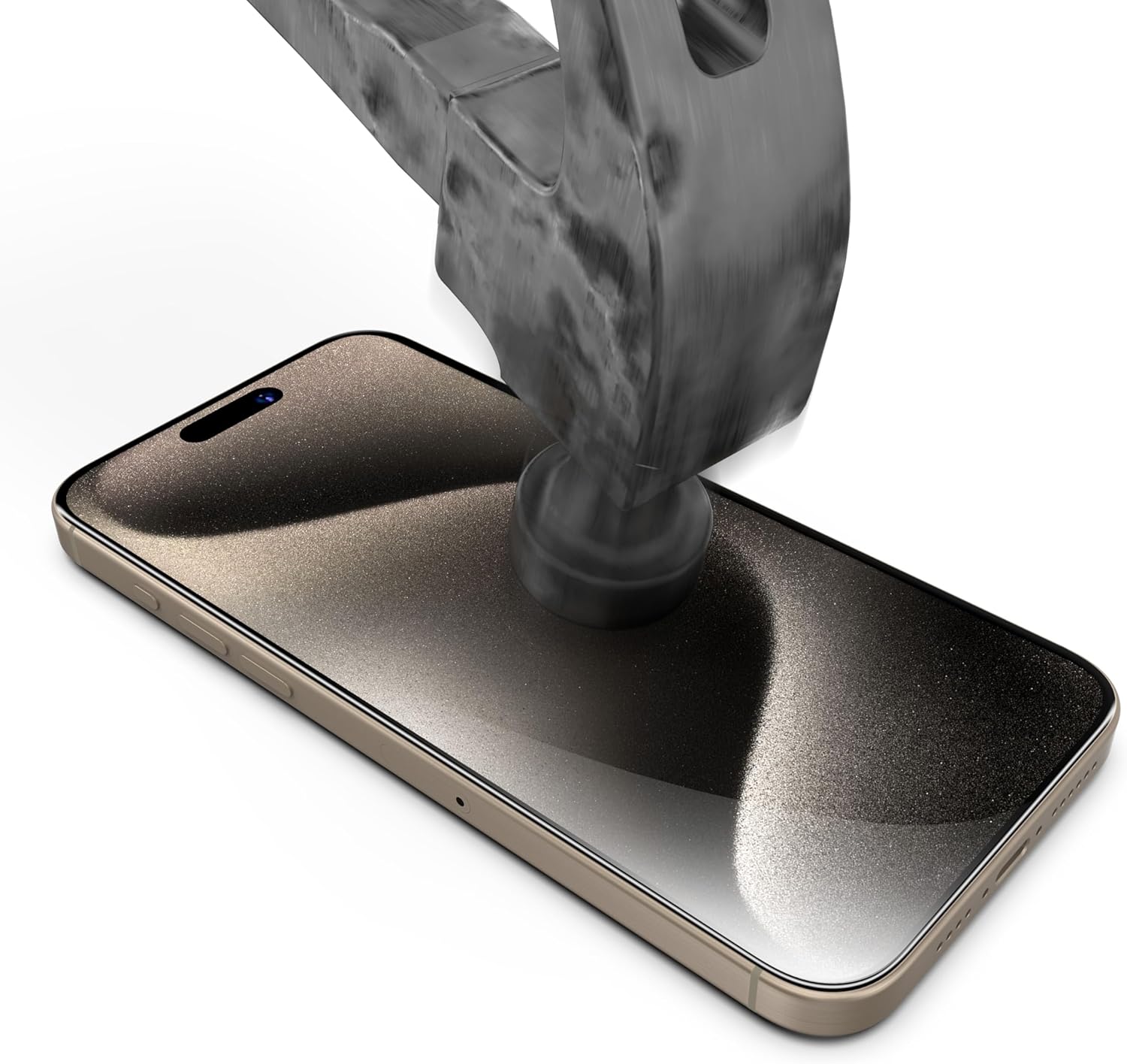 SHILD Perfect - Fits Design Tempered Glass Screen Protector Guard For Iphone 15 Pro Max [6.7 Inch] [2-Pack] Smartphone Tempered Glass Film with Easy Installation Frame, Ultra HD, 9H Hardness, Scratch Resistant, Case