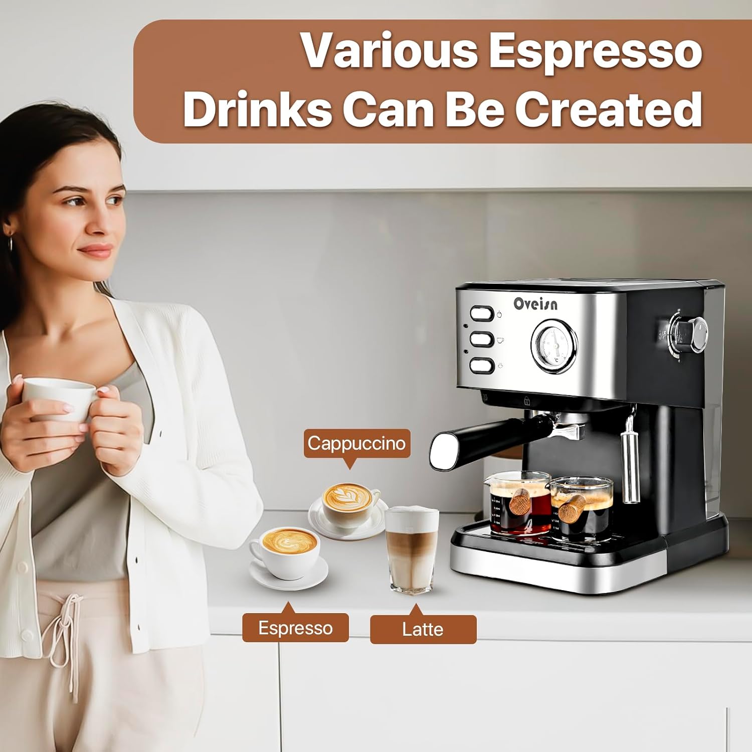 Espresso Machine Home Awareness Coffee Machine · v2