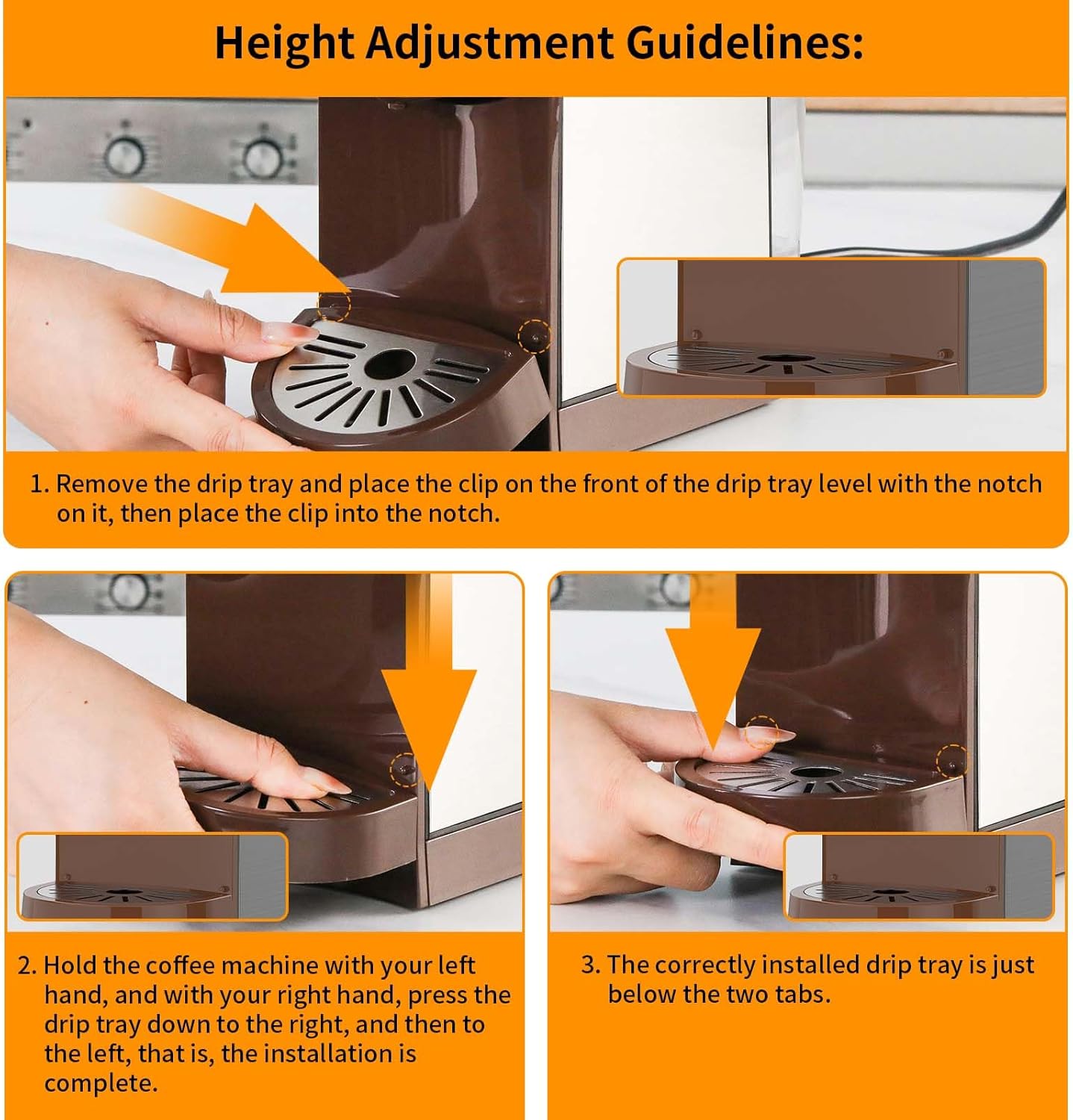 KOTLIE Multifunctional 5in1 Espresso Machine, 19Bar Pressure Single Serve Coffee Maker for Nespresso Original/Dolce Gusto/K cup/Ground Coffee/illy 44mm ESE, ColdHot Brew, Level 7 watervolume · v2