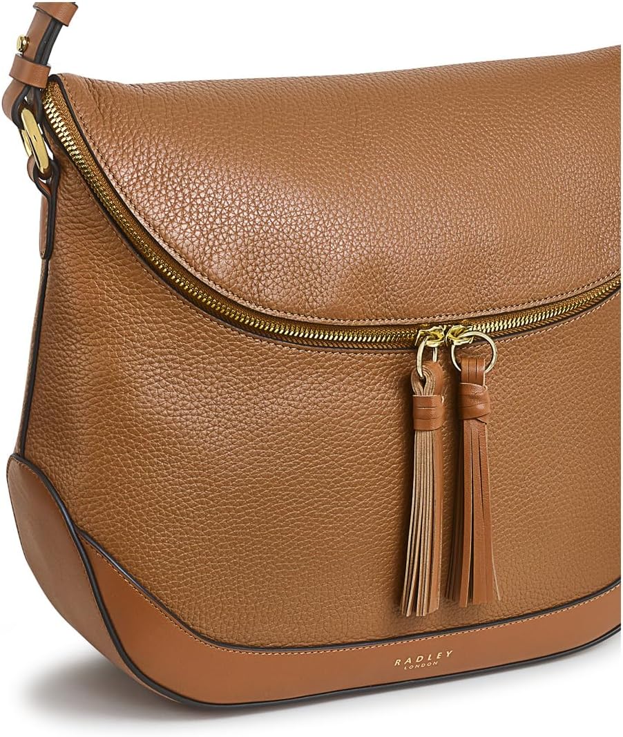RADLEY London Milligan Street - 여성용 가죽 숄더백 - 중간 사이즈 지갑 - 여성용 숄더 핸드백