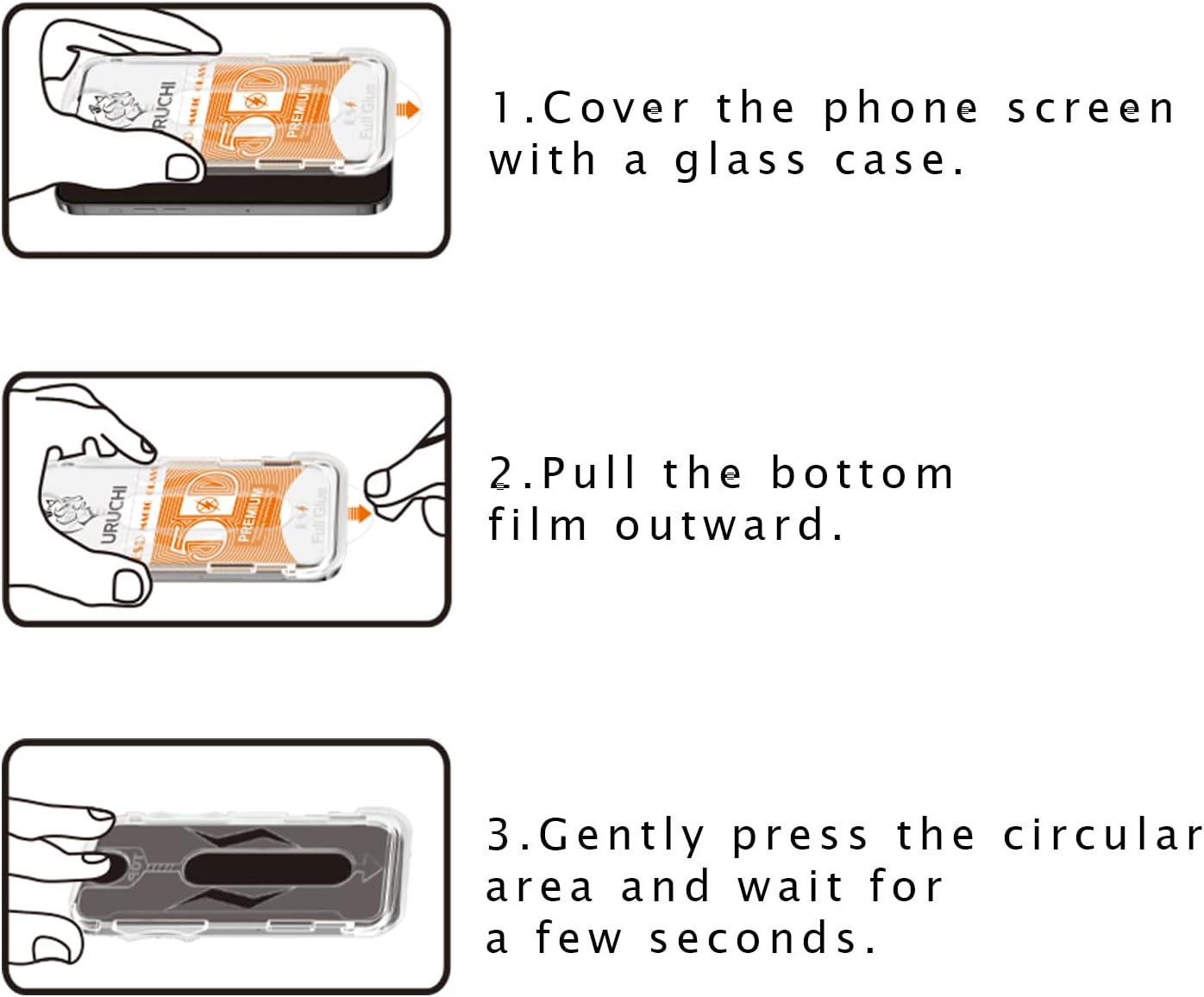 2 Pack Tempered Glass Screen Protector for iPhone 15 Pro Max 6.7 inch, Auto Dust Removal Installation, Bubble Free, Dynamic Island Compatible, HD Transparent, Easy Installation