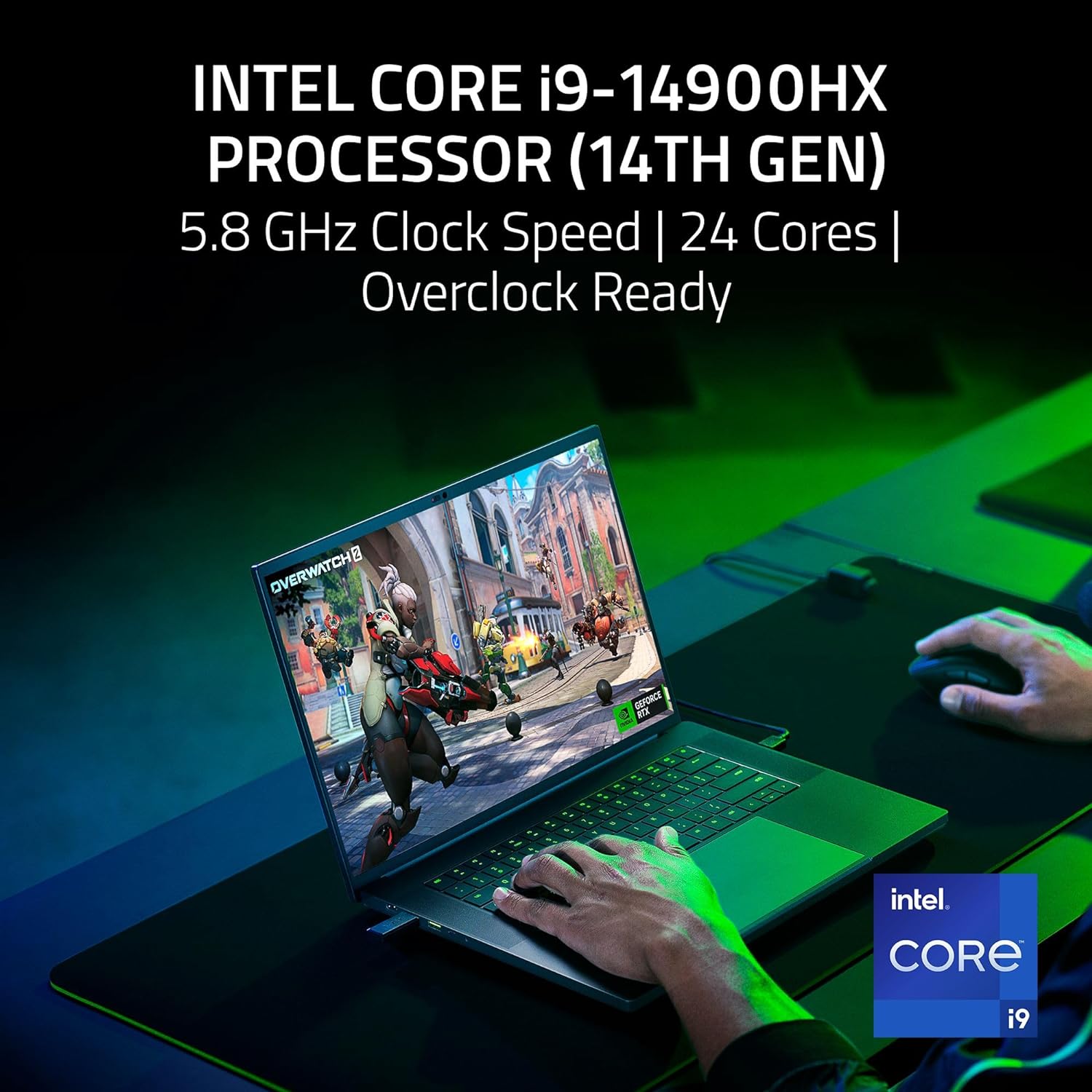Razer Blade 16 (2024) Gaming Laptop: NVIDIA GeForce RTX 4090 - Intel Core i9-14900HX 14th Gen CPU - 16 OLED QHD  240Hz Display - 64GB RAM - 4TB SSD - Aluminum Unibody - Windows 11 - Chroma RGB