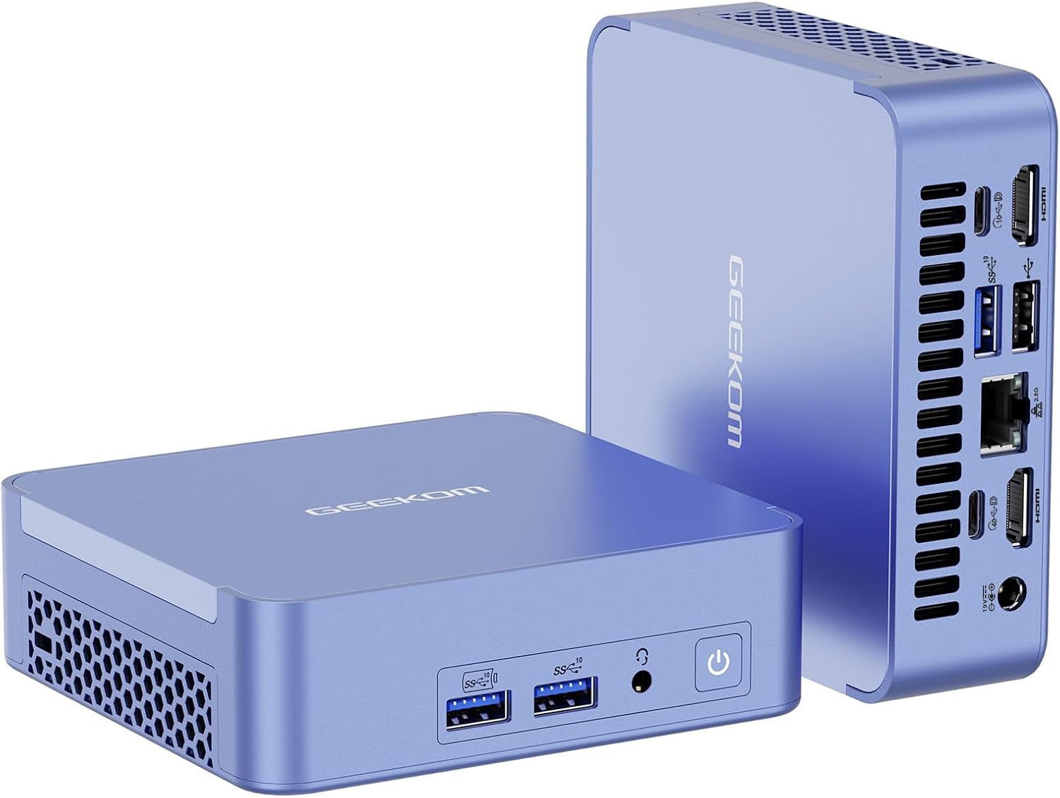 GEEKOM AX8 Pro Ai Mini PC,AMD Ryzen R9-8945HS (8C/16T,up to 5.2GHz) Mini Computers, 32GB DDR5 5600Mhz RAM2TB PCIe Gen 4 SSD, Mini Desktop Windows 11 Pro, AMD Radeon 780M /WiFi 6E/BT5.2/2.5G LAN · v6