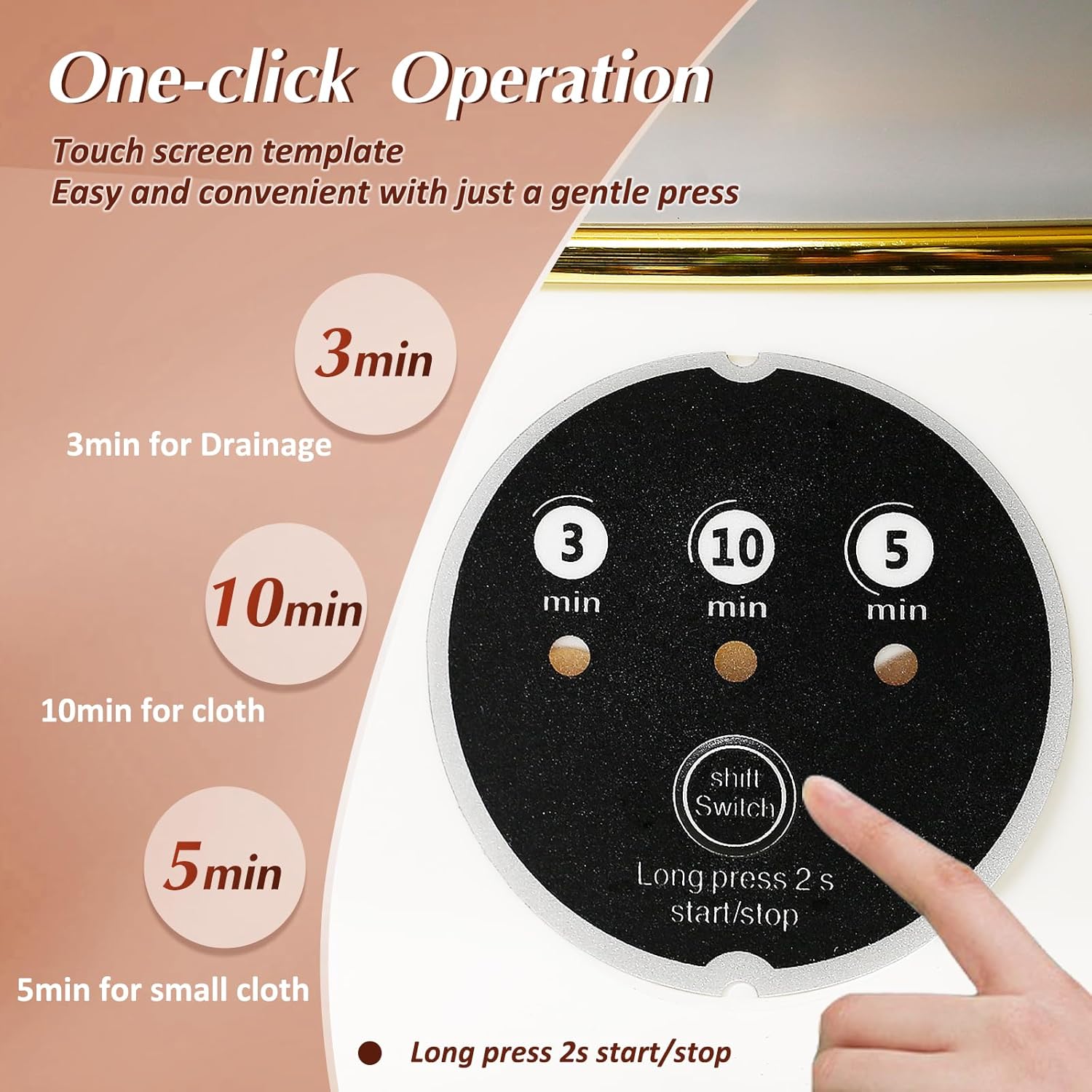 Portable Dryers for Laundry 8L Folding Mini Washer Washing Machine Mini Laundry Machine Ideal for Travel Cleaning Kit, Baby Clothes, Underwear Small Items or Apartment · v10