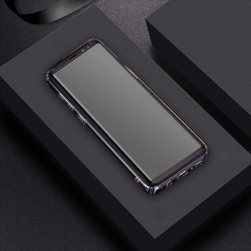 Protecteur d'écran pour Galaxy S9, lot de 2 films de protection d'écran en verre trempé【Lot de 2】Lot de 2 protecteurs d'objectif pour appareil photo, verre 3D, dureté 9H, protecteur d'écran en verre trempé pour Samsung Galaxy S9