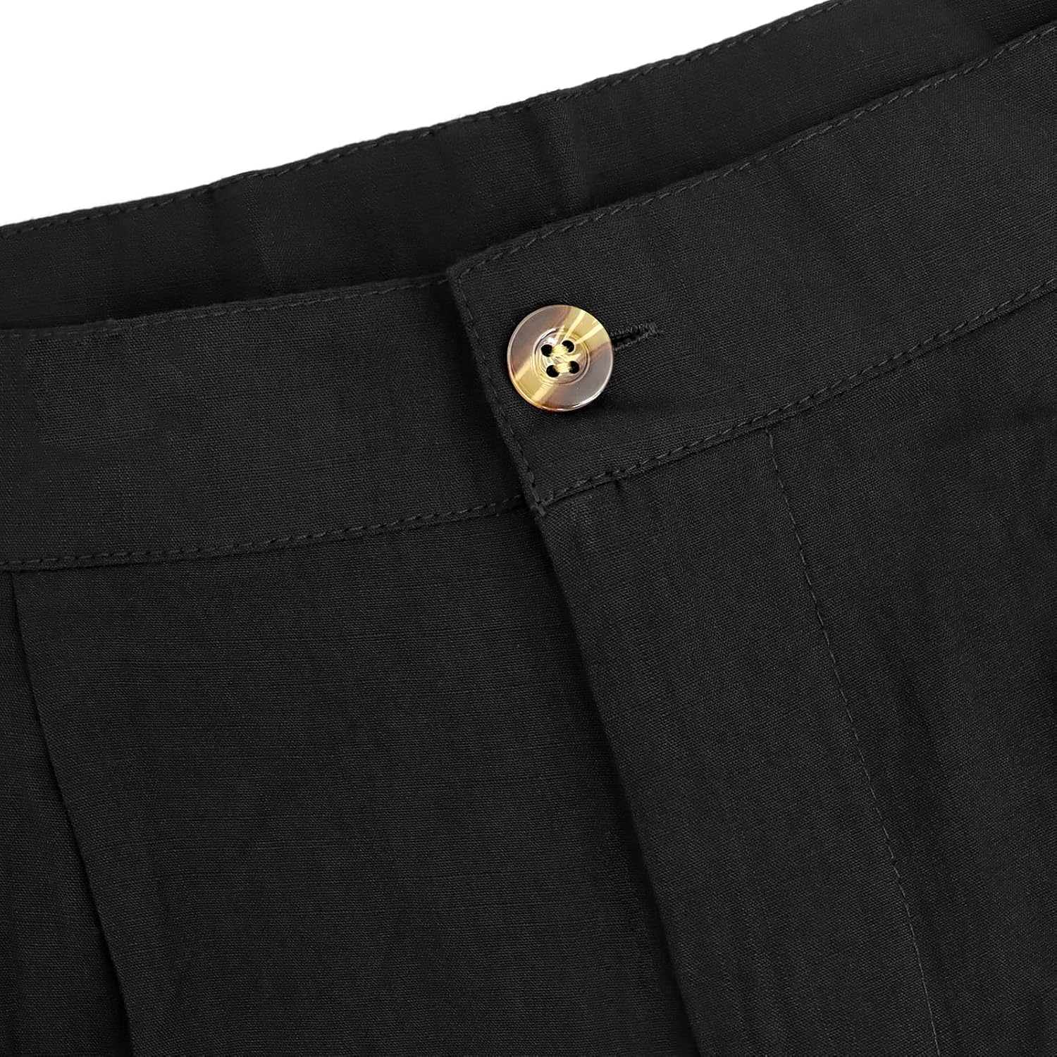 LONGBIDA Mens Linen Pants Lightweight Casual Trouser Yoga Summer Beach Pant