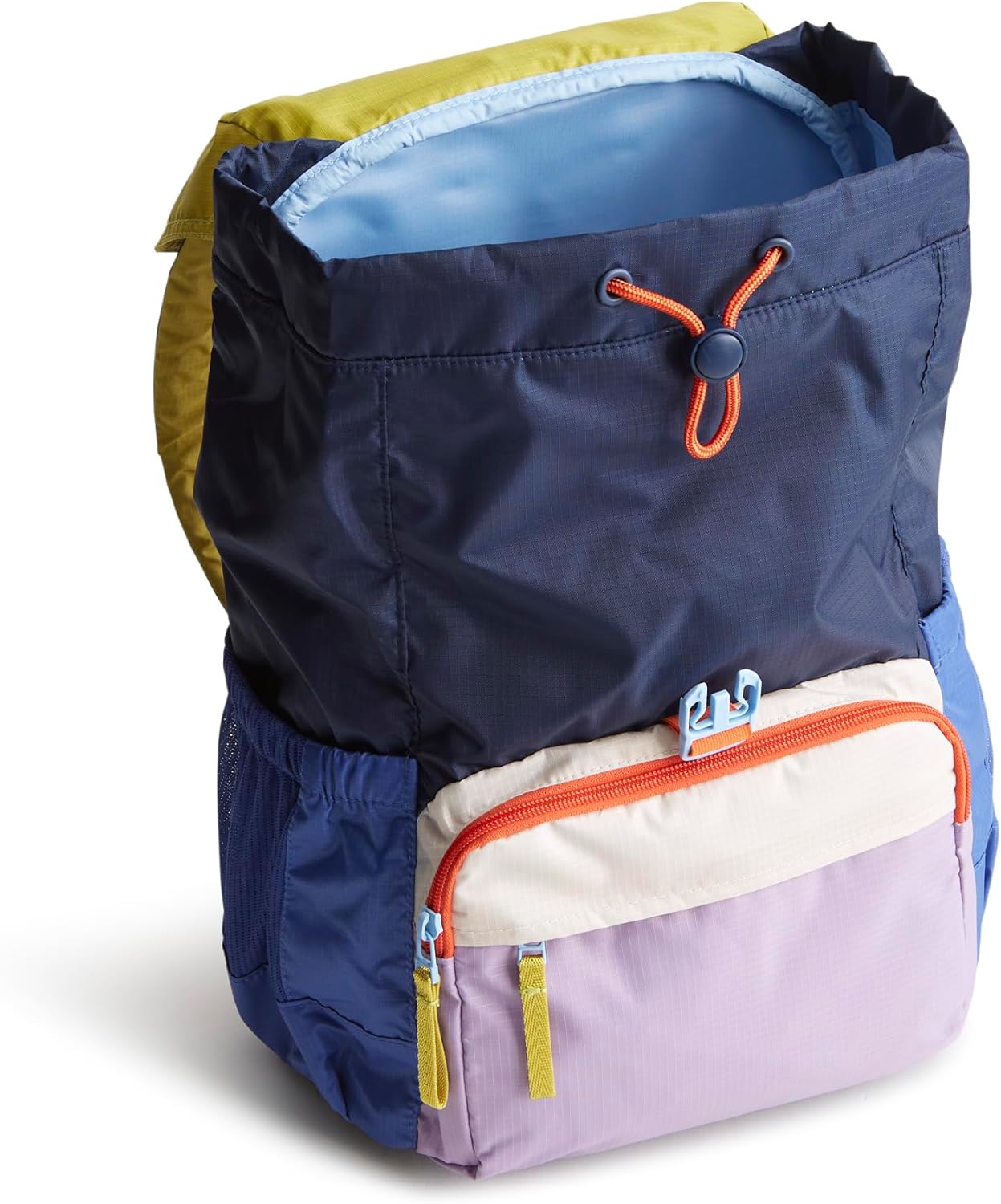 Vera Bradley Berkhill Damenrucksack aus Ripstop-Polyester, Kew Gardens Colorblock, Einheitsgröße