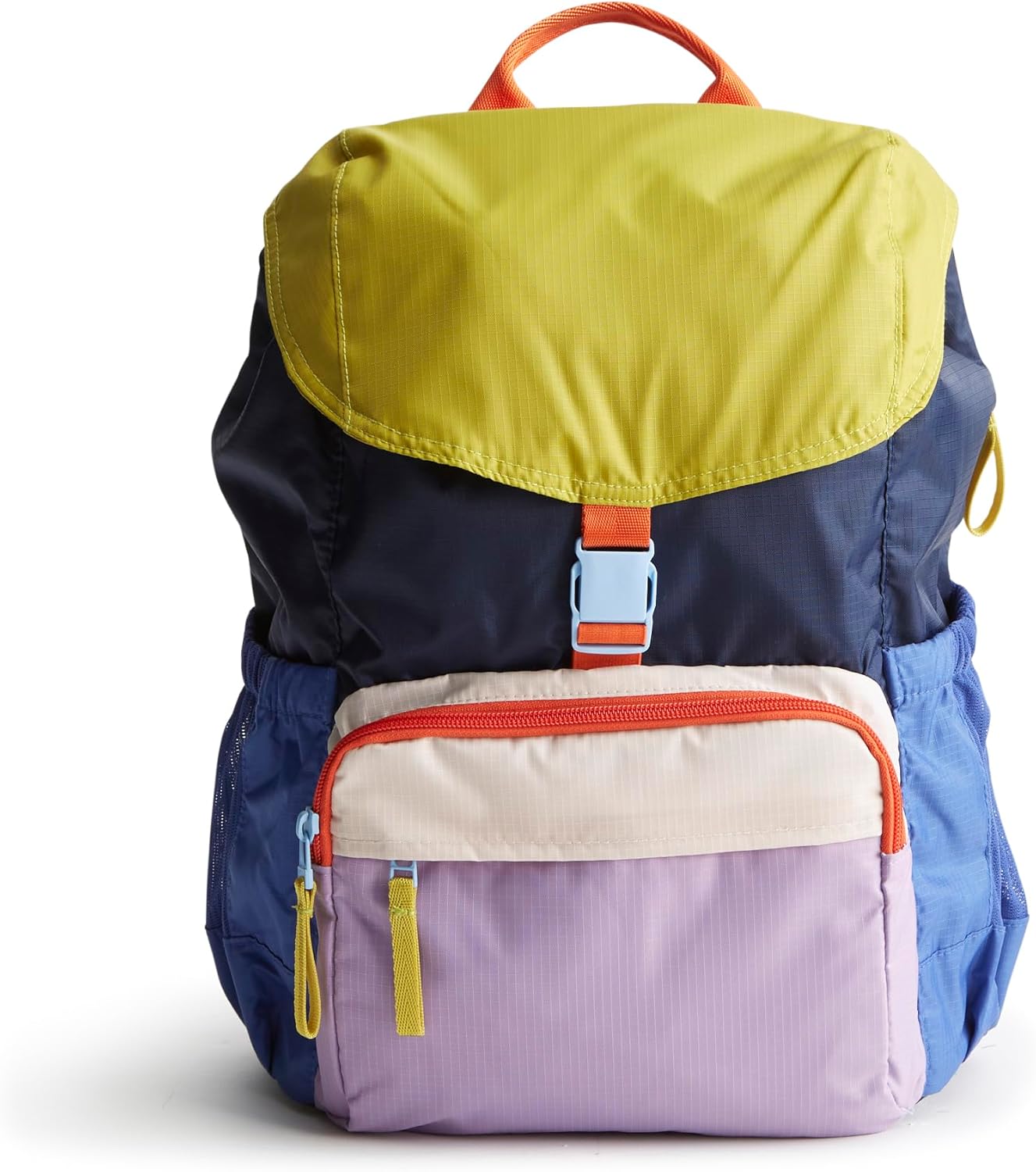 Vera Bradley Berkhill Damenrucksack aus Ripstop-Polyester, Kew Gardens Colorblock, Einheitsgröße