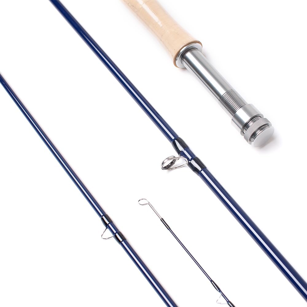 Lightweight 3-8wt Fly Fishing Rod Medium-Fast Action IM8 Carbon Blank with Rod Tube - Ideal for Trout and Salmon Travel · v3