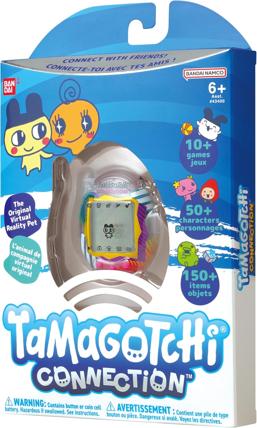 Tamagotchi Connection - Clear Retro · v3