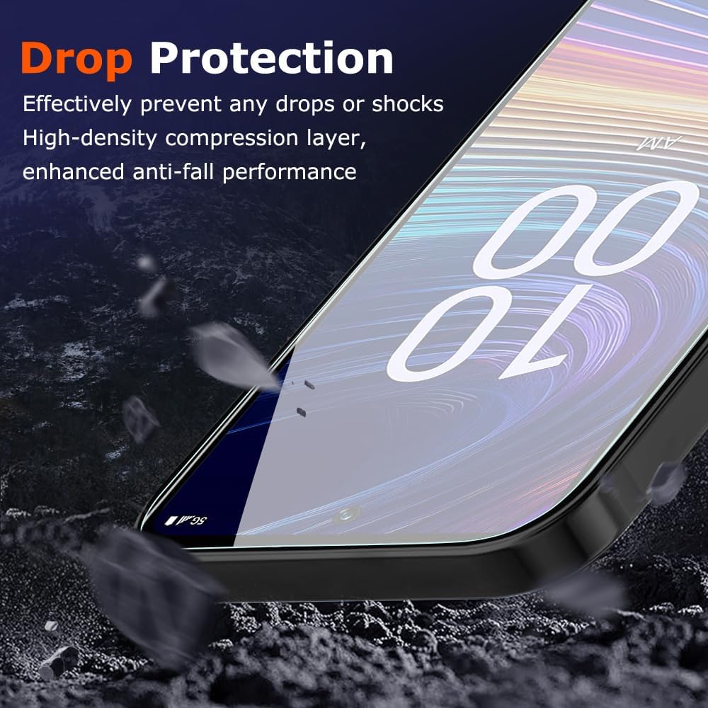 عبوتان من واقي الشاشة الزجاجي المقوى لهاتف Boost Mobile Celero 5G Plus 2024 [صلابة 9H] مضاد للخدش وسهل التركيب وخالٍ من الفقاعات وصديق للجراب