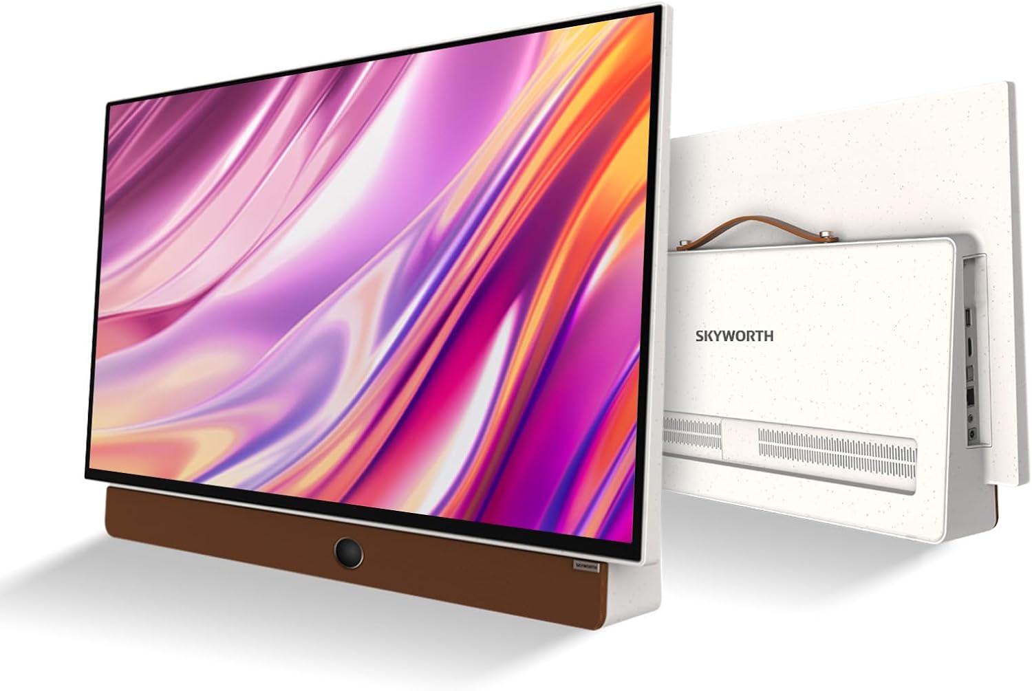 Skyworth 24-Inch Portable 3-Hour Battery Life P100 Companion Series 1080P FHD Smart Google TV, Matte Screen, HDR10, Dolby Audio, LED, Bluetooth, Chromecast and Google Assistant (24P100, 2024 Model) · v7