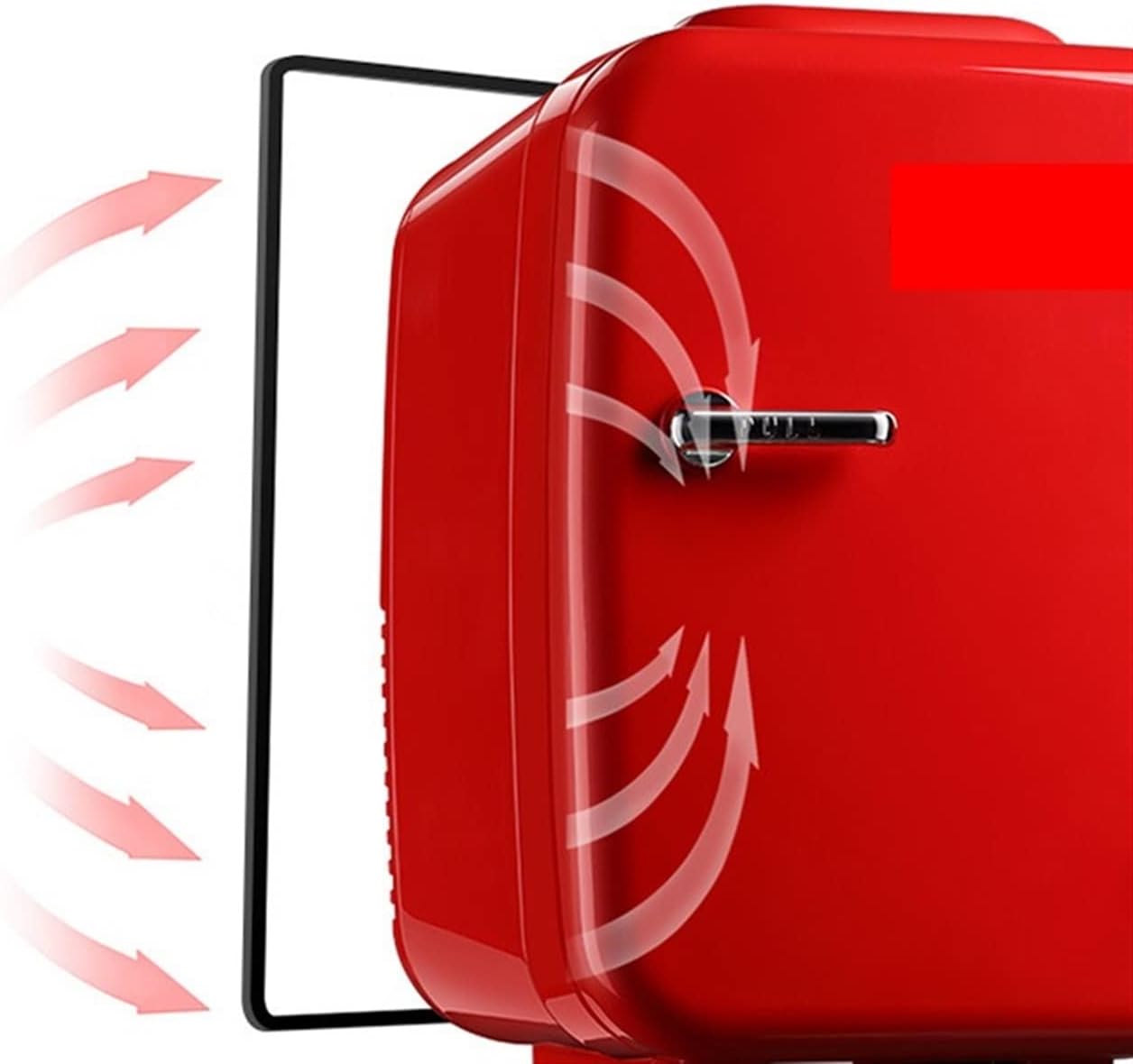 Mini fridge Cooling And Heating Mini Refrigerator The Fridge Room Cosmetic Both Home Small Drinks Camping Makeup Portable Electric Trips · v4