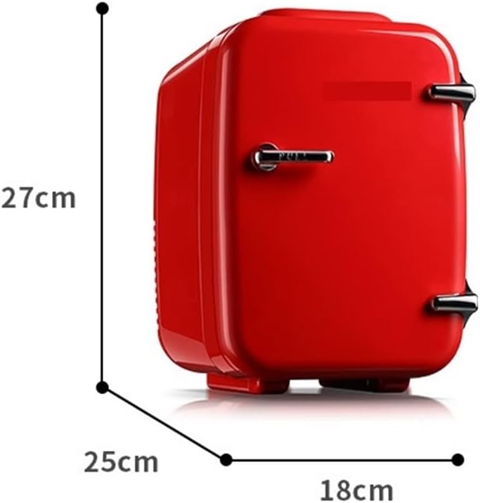 Mini fridge Cooling And Heating Mini Refrigerator The Fridge Room Cosmetic Both Home Small Drinks Camping Makeup Portable Electric Trips · v4