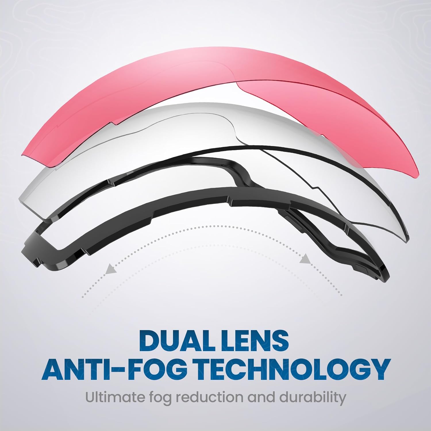 نظارات التزلج من OutdoorMaster PRO- بدون إطار وعدسات قابلة للتبديل 100% UV400 حماية من الثلج نظارات للرجال والنساء