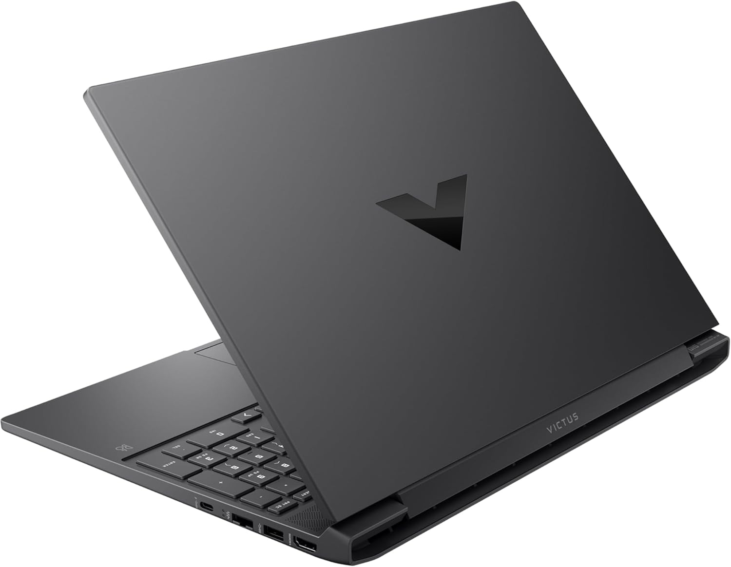HP Victus 15 Gaming-Laptop, AMD Ryzen 7 8845HS, 64 GB DDR5-RAM, 2 TB PCle-SSD, 15,6-Zoll-FullHD (1920 x 1080), Nvidia Geforce RTX 4060, W11 Home, Grau