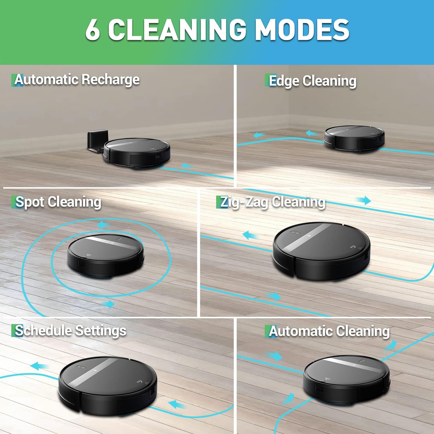 Robot Vacuum and Mop Combo with App/Voice Control, Robot Vacuums Cleaner and Mop 2 in 1, Robotic Vacuum Tangle-Free, Daily Schedule, Vacuum Robot Cleaner and Mop Combo for Home · v2