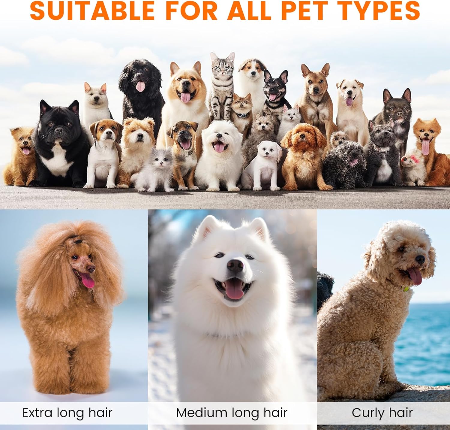 Dog Grooming Vacuum, Dog Grooming Kit with Pet Clippers, 12,000Pa Pet Hair Vacuum Pet Grooming Vacuum for Dogs, Dog Vacuum for Shedding Grooming, Low Noise Dog Shedding Brush Pet Vacuum, PG10 · v7