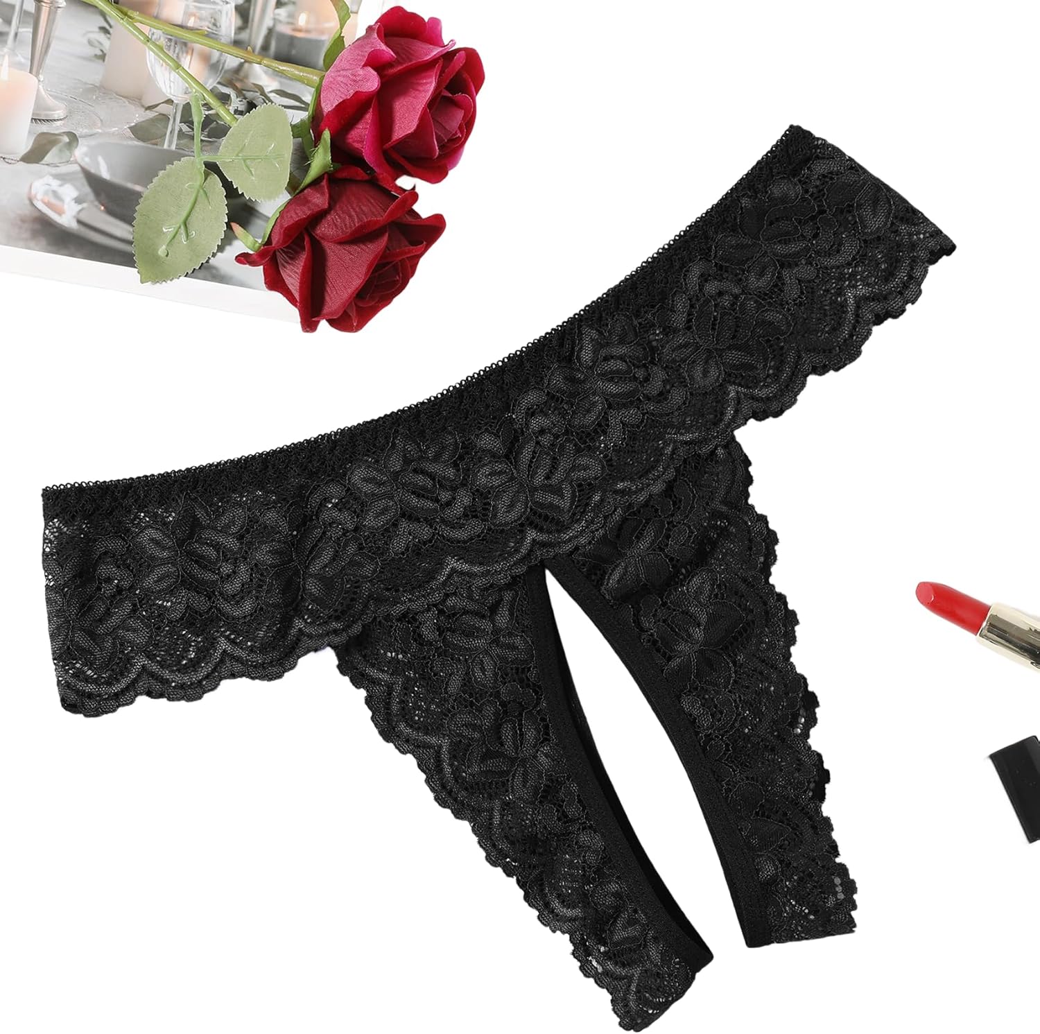 Avidlove Underwear for Women Lace Panties Briefs Low Rise Thongs Soft Hipsters Ladies Underpants S-XXL