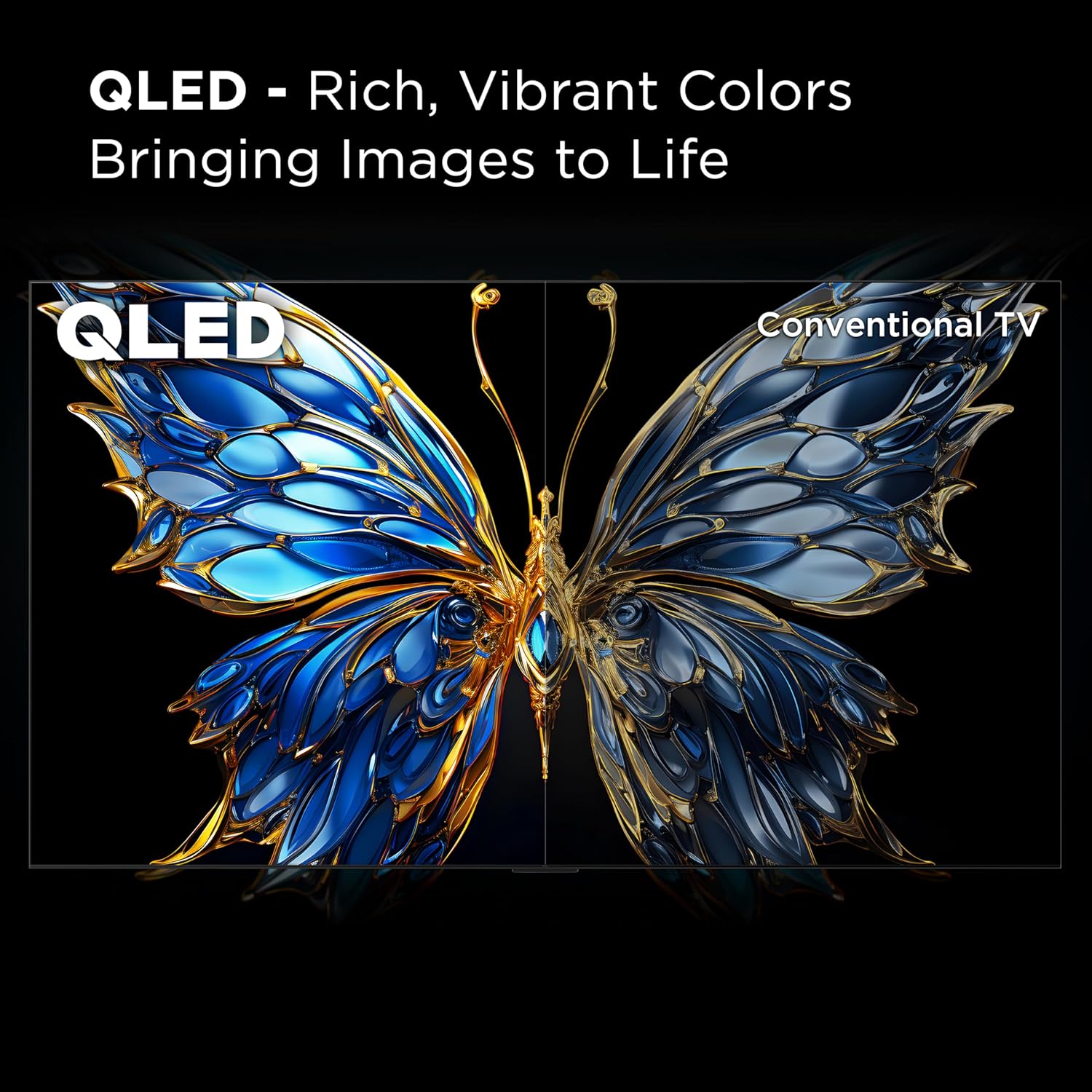 TCL 75-Inch Class Q65 QLED 4K Smart TV with Fire TV (75Q651F, 2024 Model), Dolby Vision, HDR PRO , Dolby Atmos, Alexa Built-in with Voice Remote, Apple AirPlay 2 Compatibility, Streaming Television · v2