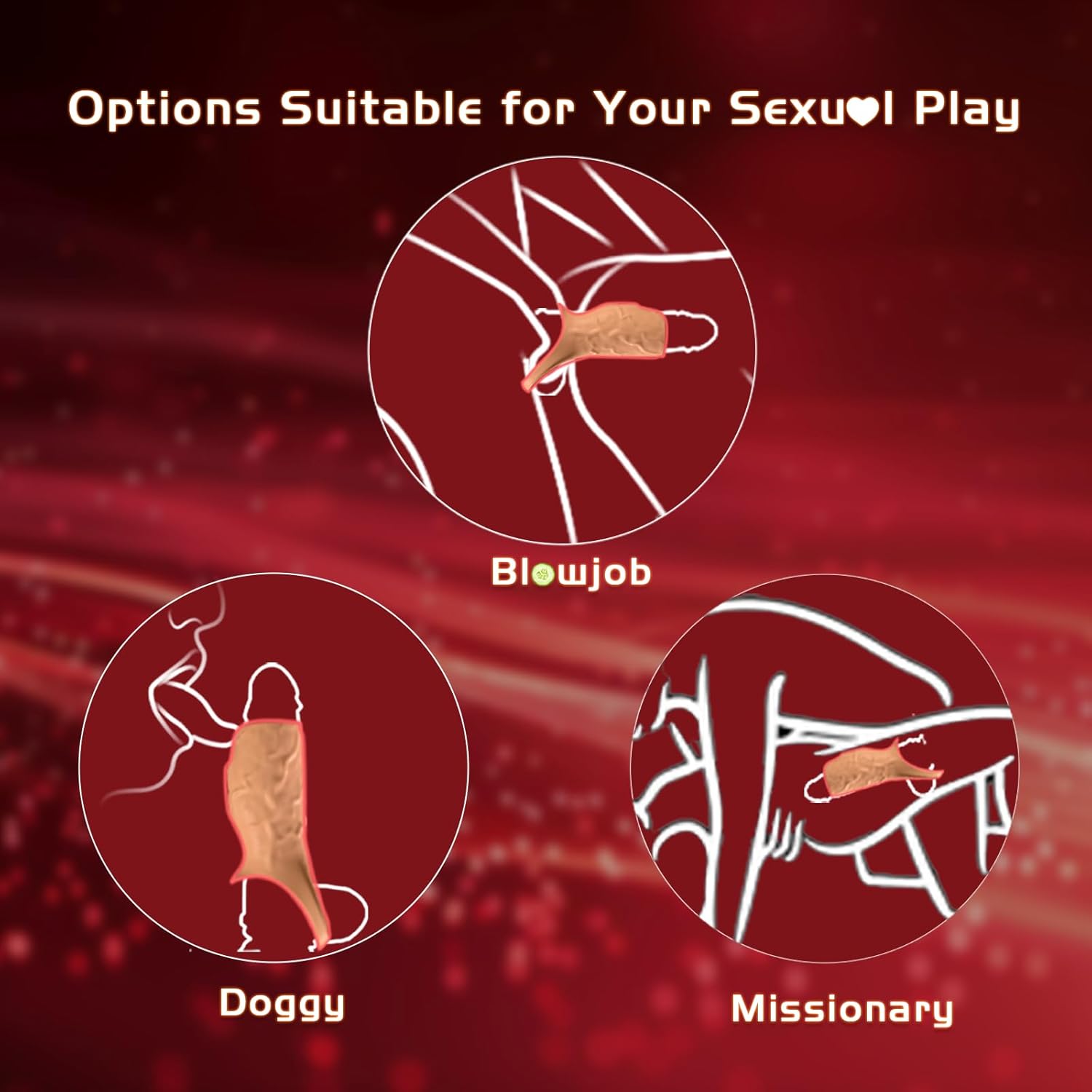 Adult Couple Male Sex Toy - All Liquid Silicone Cock Ring Sex Game Kinky, Mens Man Sex Toys, 10 Vibrations Juguetes Sexuales, LNIIY Sex Play for Penis Testicles G Spot Stimulation, Dildo Realistic · v6