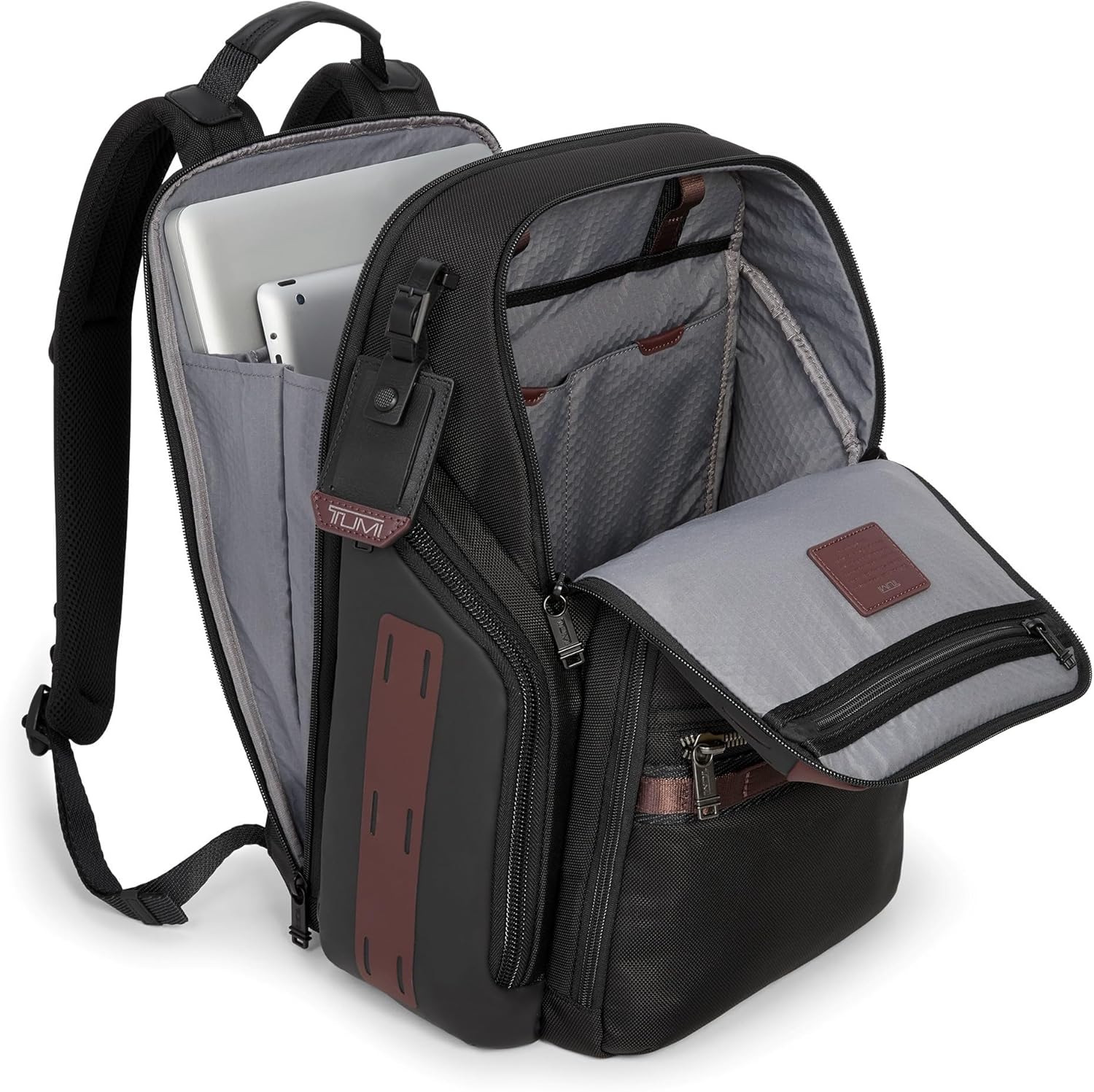 กระเป๋าเป้สะพายหลัง Tumi Mens Search สี Oxblood ขนาดเดียว