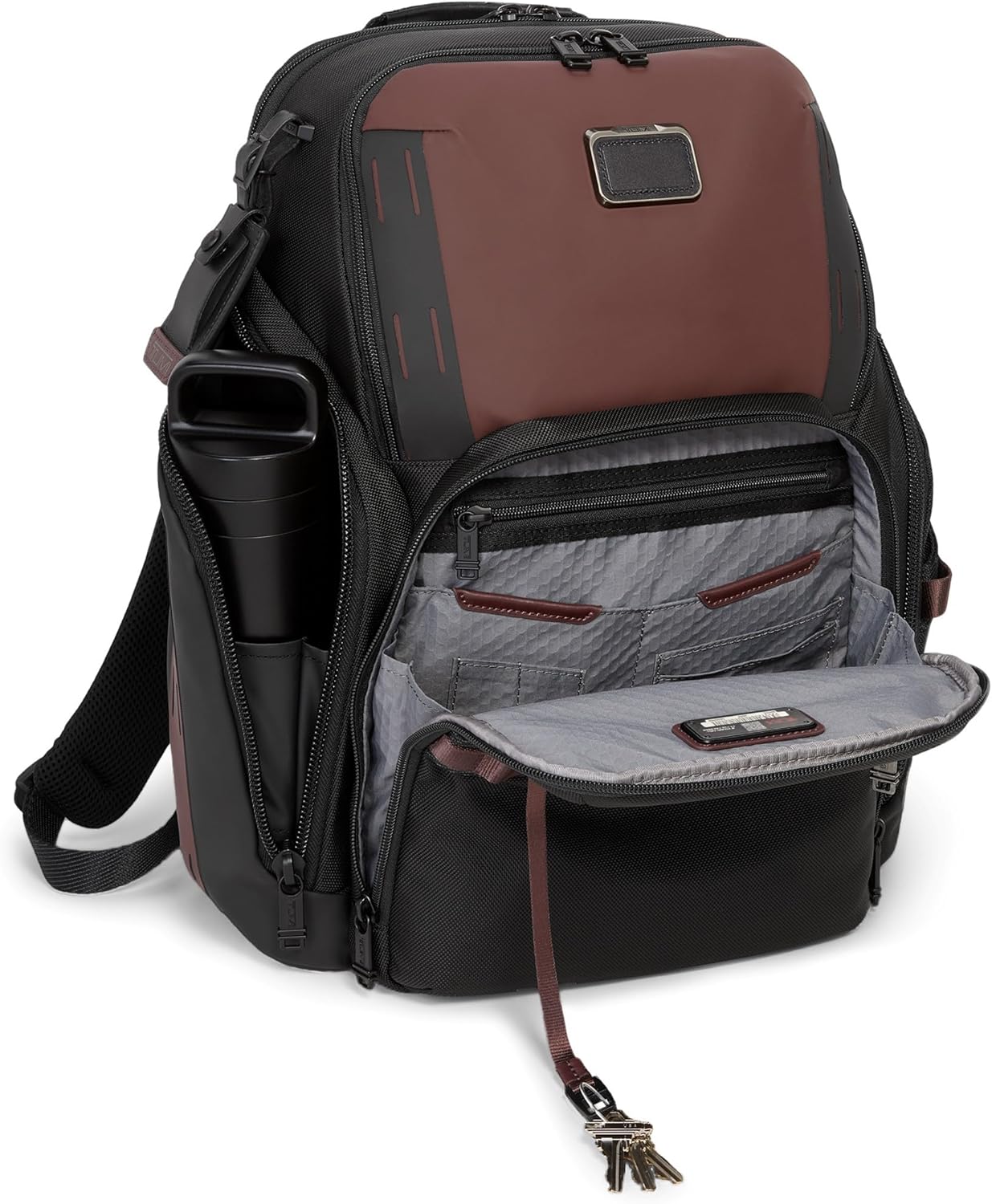 กระเป๋าเป้สะพายหลัง Tumi Mens Search สี Oxblood ขนาดเดียว
