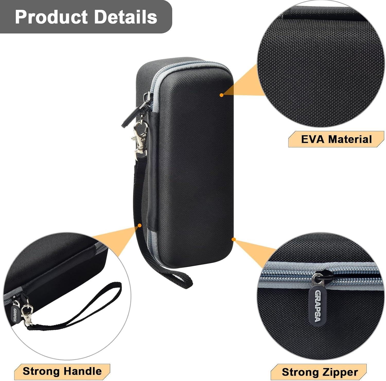 Case Compatible with Anker Prime Power Bank 27,650mAh 3-Port 250W Portable Charger, Battery Charging Station Carrying Travel Storage Holder for USB-C Chargers (Box Only)