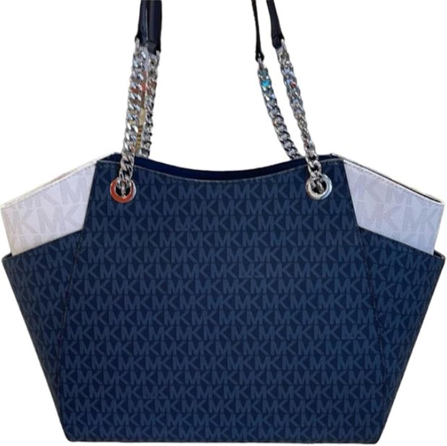 Michael Kors Jet Set Large Signature Logo Shoulder Bag · v2
