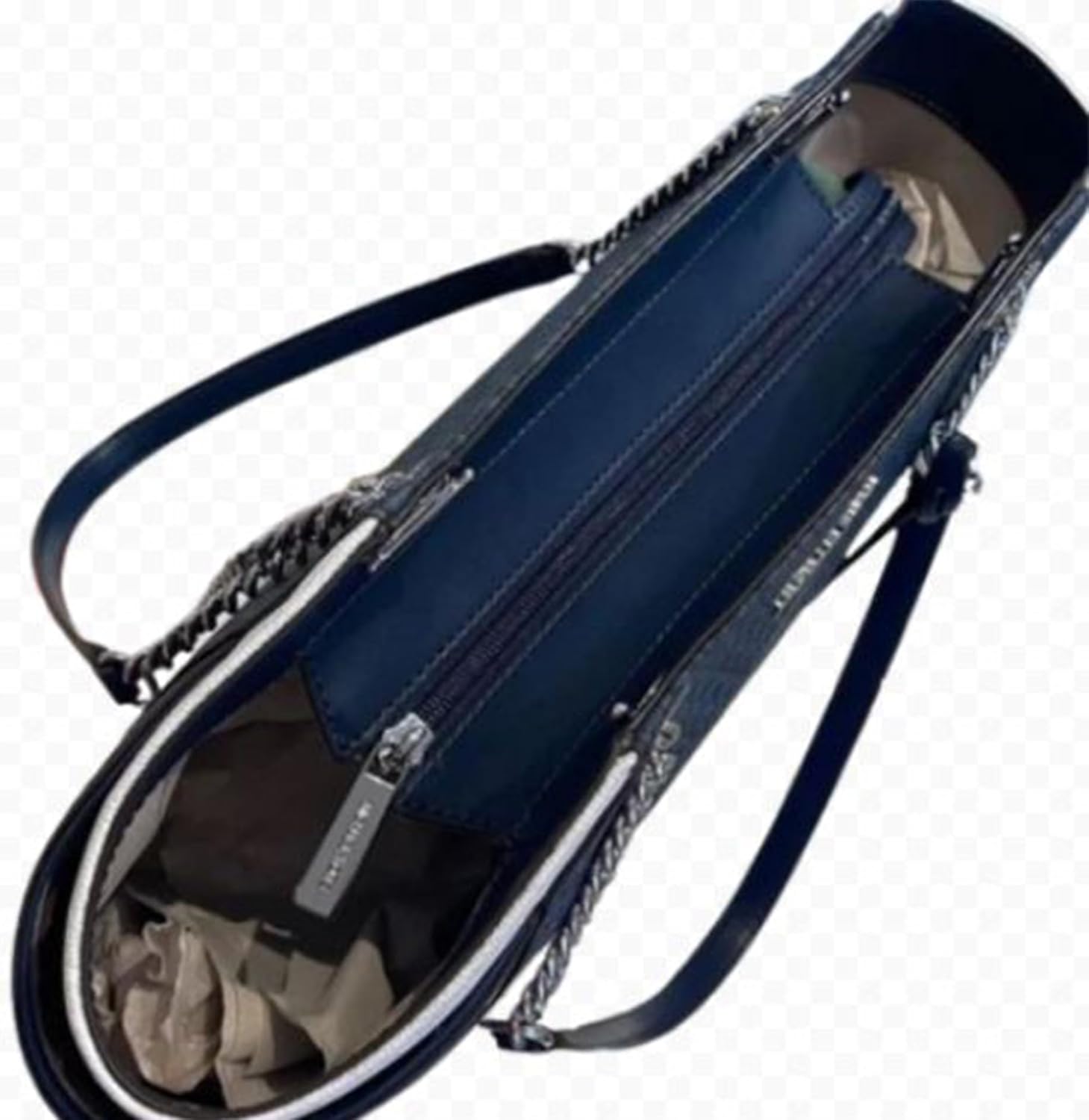 Michael Kors Jet Set Large Signature Logo Shoulder Bag · v2