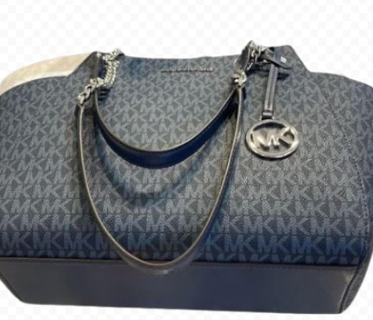 Michael Kors Jet Set Large Signature Logo Shoulder Bag · v2