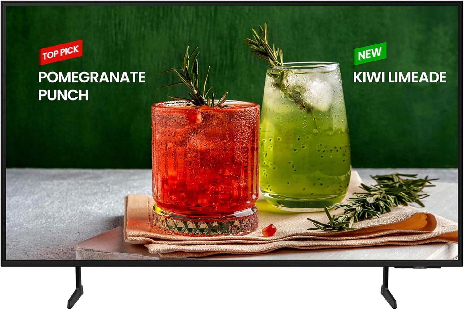 SAMSUNG 85-Inch Class Crystal UHD 4K BED-H Series HDR Business Pro TV w/ 3-Sided Bezel-less Slim Design, Use for Digital Signage Displays, Commercial TV, Alexa Built-in (LH85BEDHLG, 2024 Model) · v2