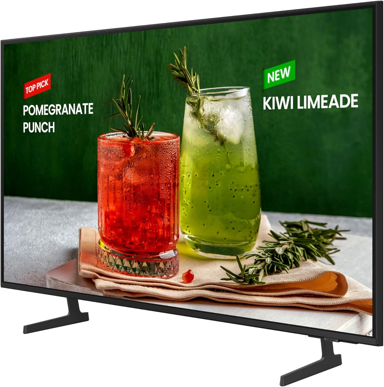 SAMSUNG 55-Inch Class Crystal UHD 4K Bed-H Series HDR Business Pro TV w/ 3-Sided Bezel-Less Slim Design, Use for Digital Signage Displays, Commercial TV, Alexa Built-in (LH55BEDHLG, 2024 Model) · v3