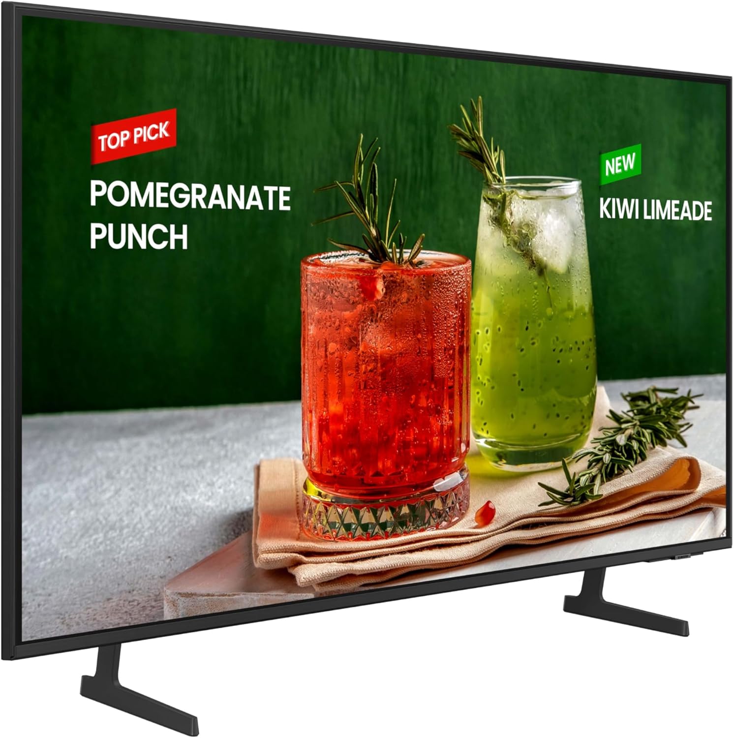 SAMSUNG 55-Inch Class Crystal UHD 4K Bed-H Series HDR Business Pro TV w/ 3-Sided Bezel-Less Slim Design, Use for Digital Signage Displays, Commercial TV, Alexa Built-in (LH55BEDHLG, 2024 Model) · v3